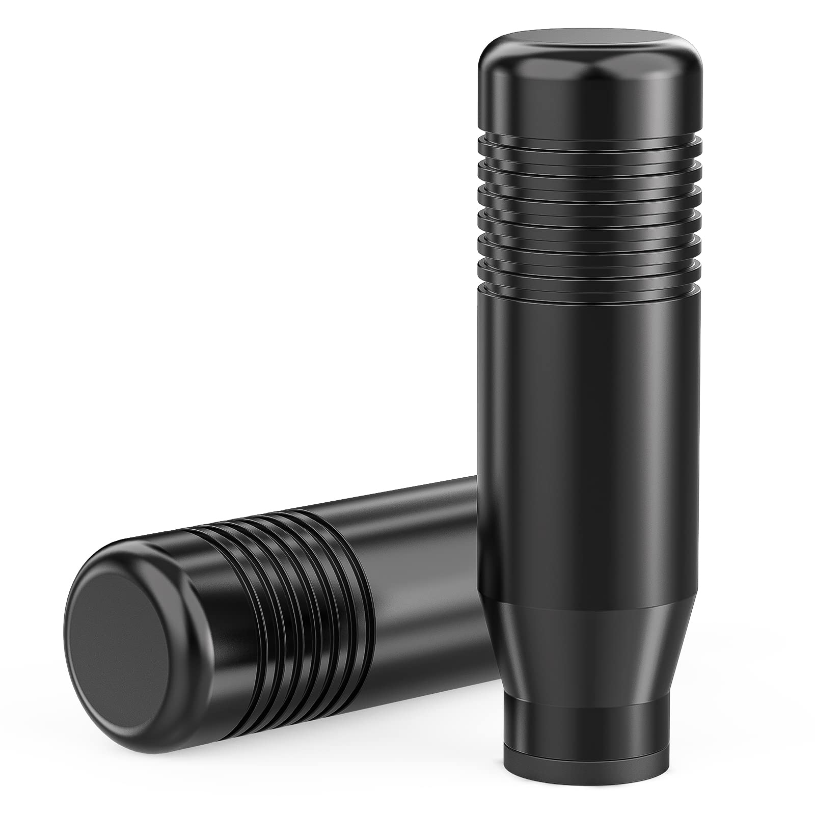 Aikeec Gear Shifter Knobs And Adapter Compatible With Logitech G29 G920 G923 G27 Driving Force Stick Aluminum Weighted Shift Knob Gear Shifting Lever Handle (Black)