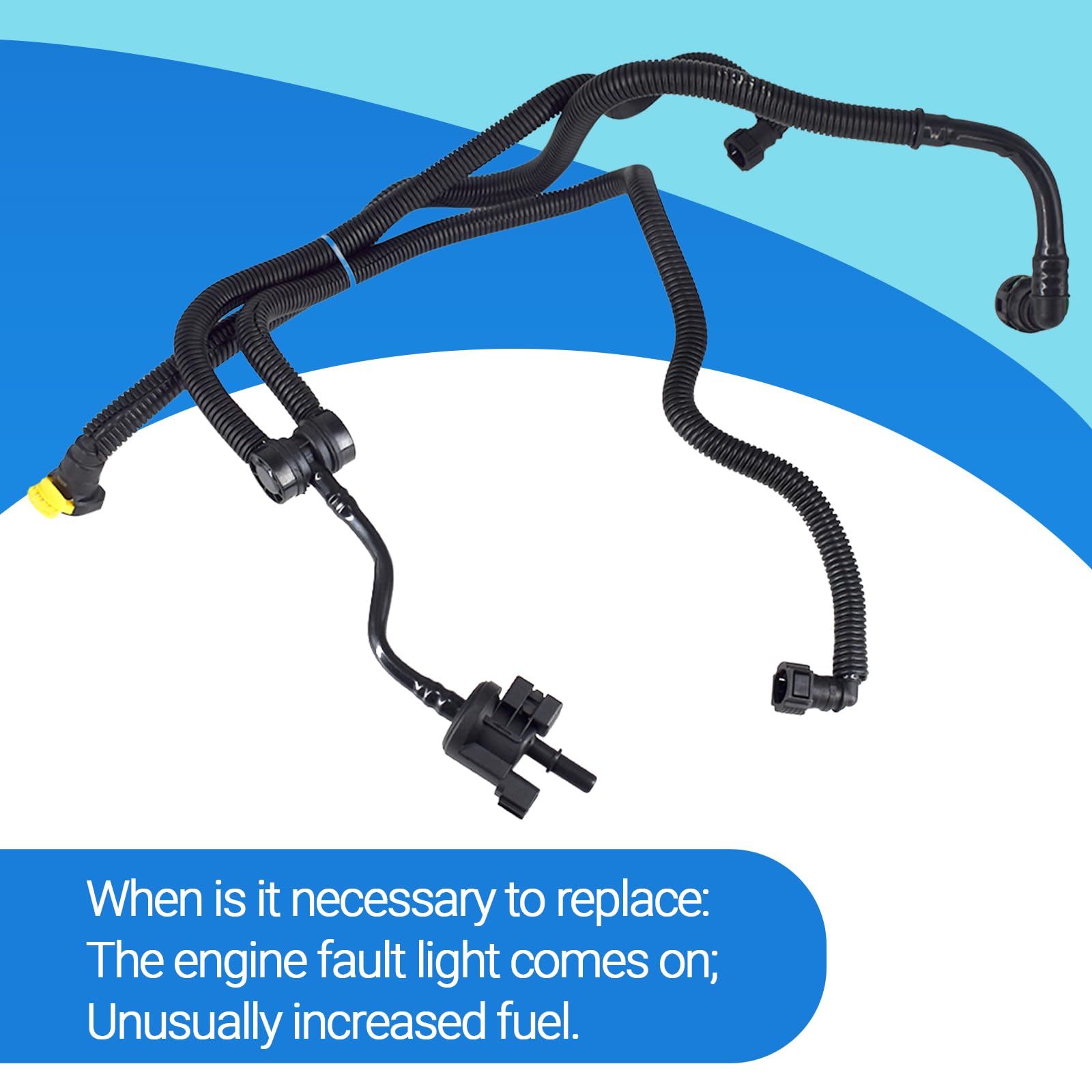 Vapor Canister Purge Val-ve Fits for 2015 2016 2017 2018 2019 Ford Edge 2.0L EcoBoost 2016-2018 Lincoln MKX 2017-2020 Lincoln MK