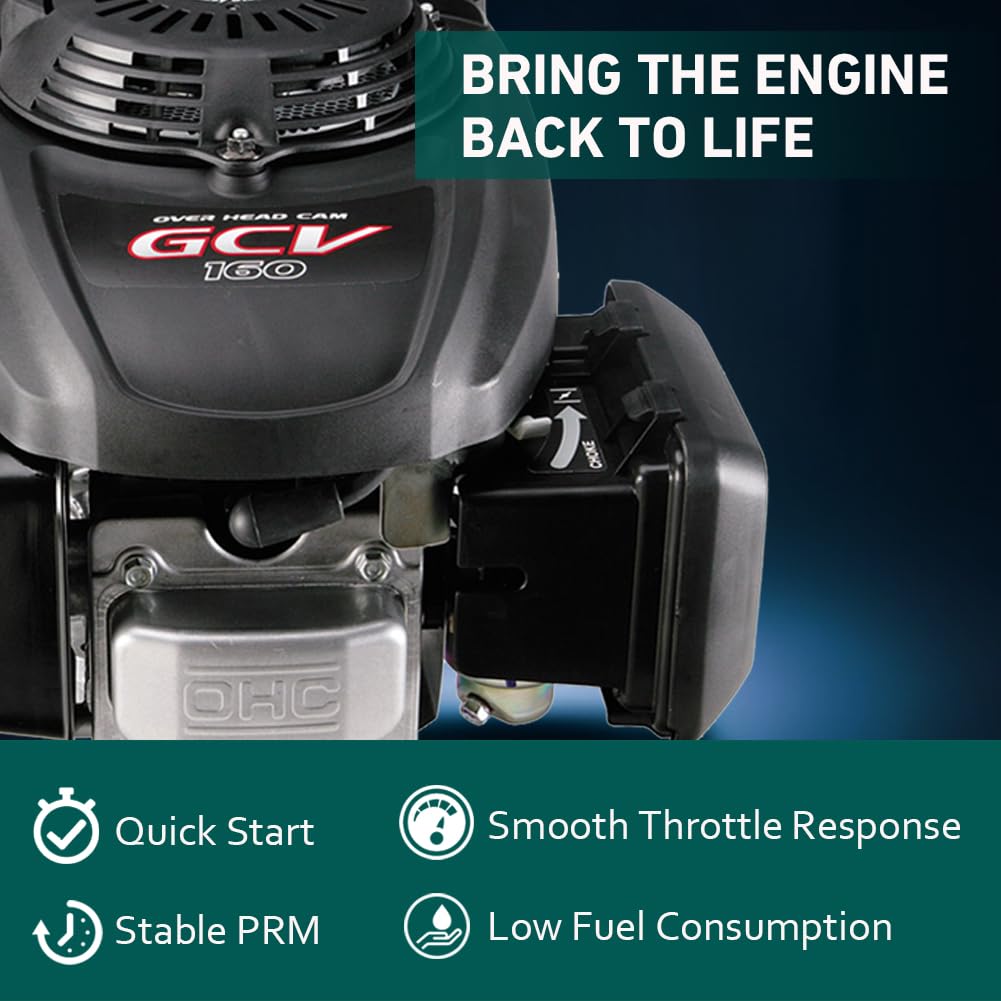 Huztl 16100-Z8B-901 Bb76A A Carburetor (Auto Choke) For Honda Gcv160 Gcv160Lao S3B Nh1 Gcv160La1 S3B Gcv160La0 S3Lb Hrr2169Vka Hrr216K9Vkaa Hrr216K10Vkaa For Hus-Qvarna 7021P Hu700F Lawn Mower