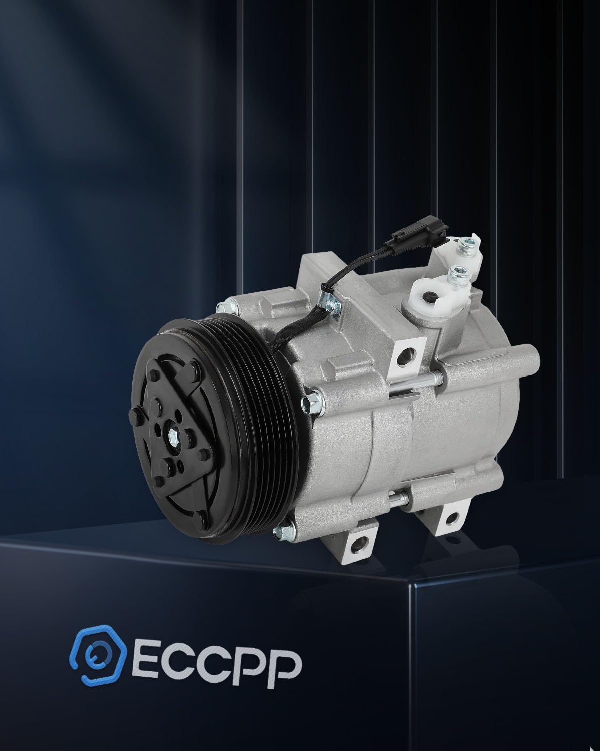 Eccpp Ac Compressor With Clutch 2006-2011 Fit For Lincoln Town Car 4.6L 2006-2010 Fit For Mercury Mountaineer 4.6L Air Condition