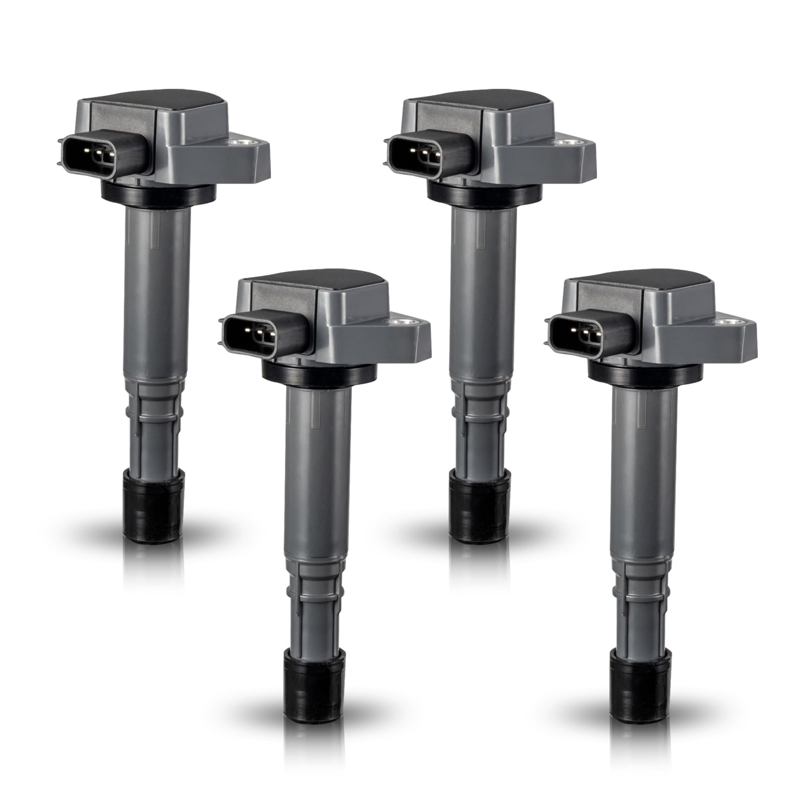 ENA Set of 4 Ignition Coil Pack Compatible with Honda Civic 2001 2002 2003 2004 2005 Acura EL 2002 2003 2004 L4 1.7L Coils for U