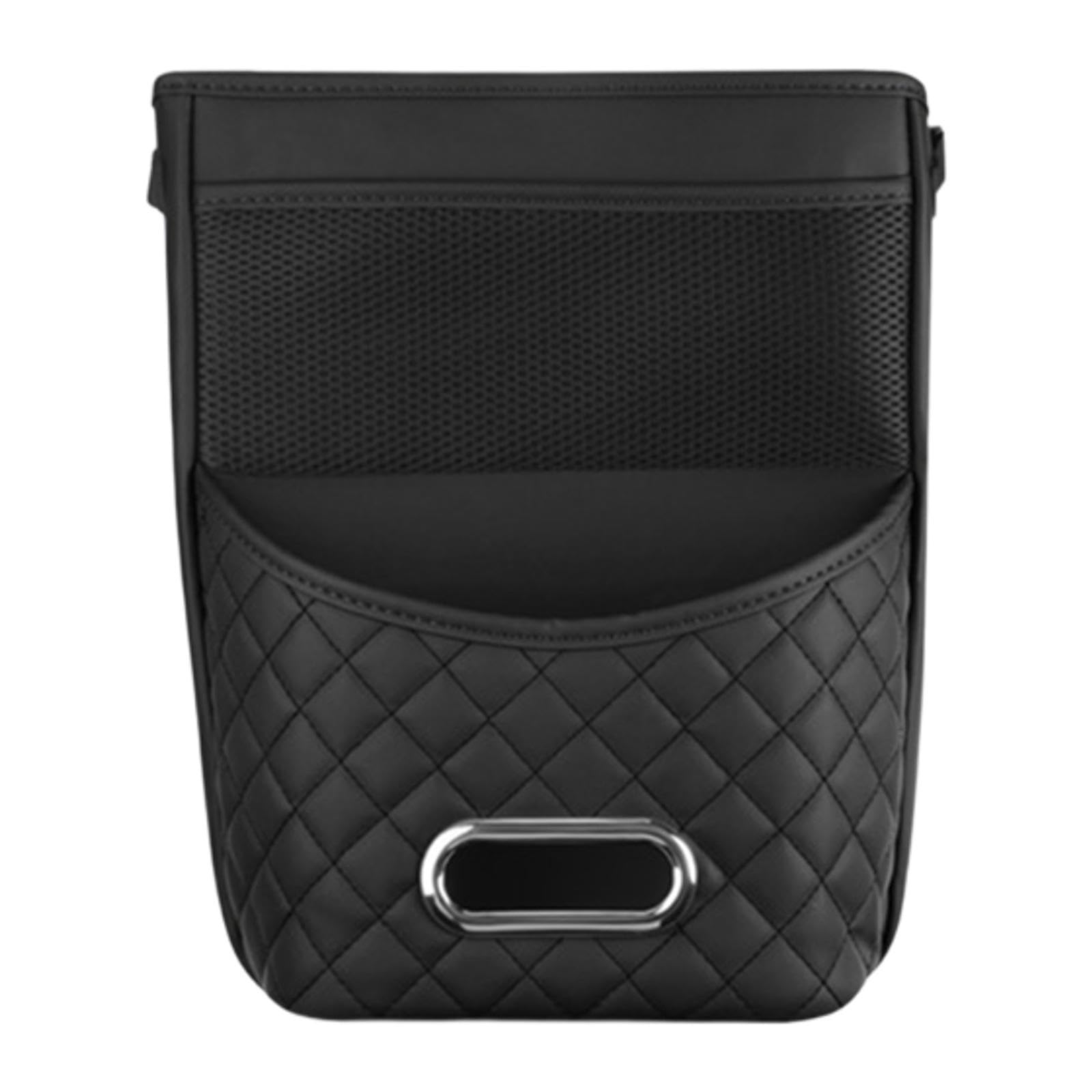 LOOM TREE Car Organizer Storage Between Seats Versatile Simple Installation Pu Leather Black | Parts & Accessories | Car & Truck