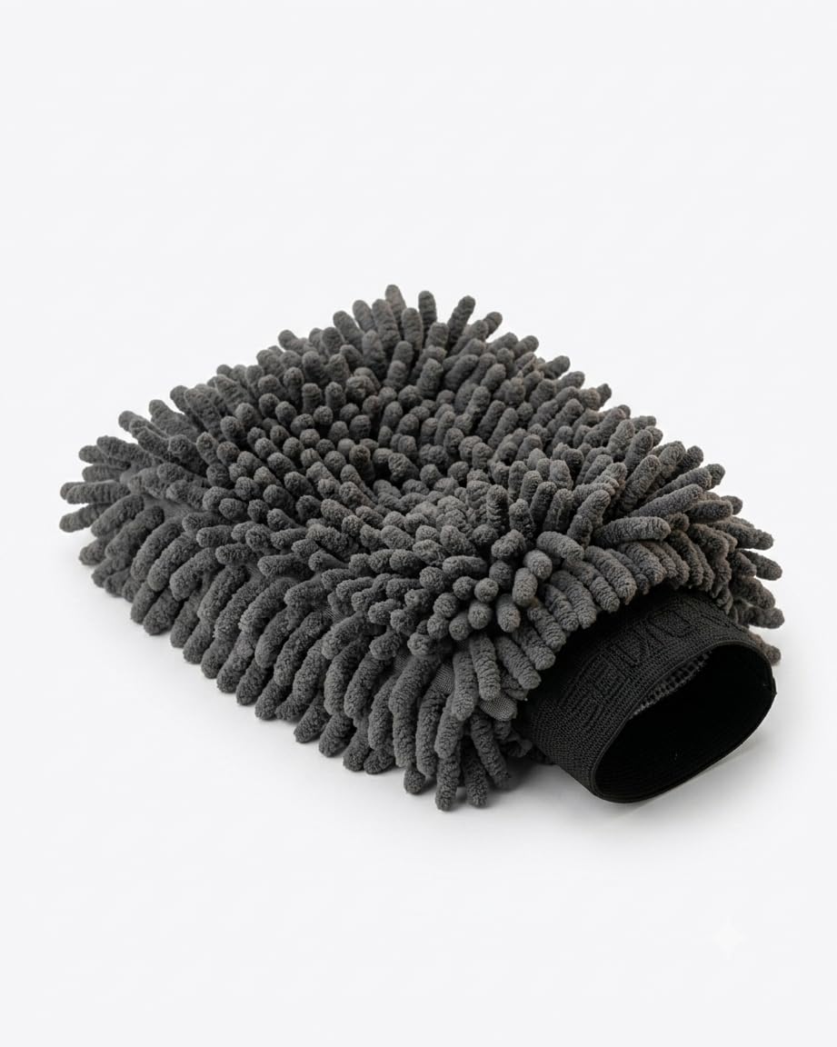 Microfiber Cleaning Gloves Car Wash Dusting Mitts for Auto Detailing Multi Purpose Cleaning Gloves for Vehicle Interior Exterior