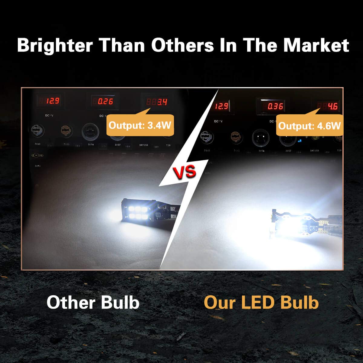 Lasfit 912 921 Led Bulb Reverse Light Backup Light White And Third Brake Bulbs Light Red Combo, T15 W16W Canbus Error Free Light