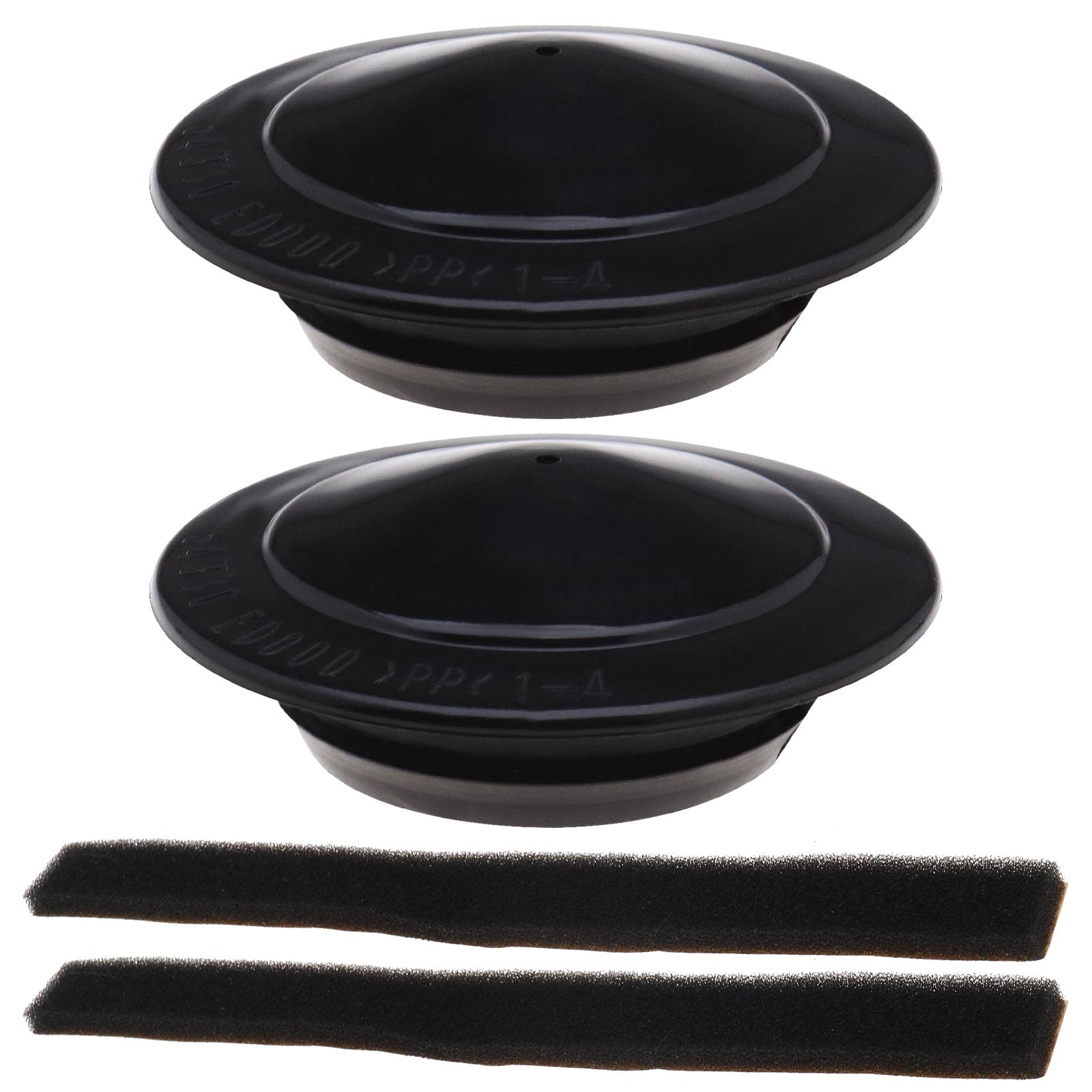 Micro Traders 2pcs 2pcs Front Suspension Strut Mount Cover 54330ED000 Waterproof Dustproof Car Shock Absorber Cap Compatible wit