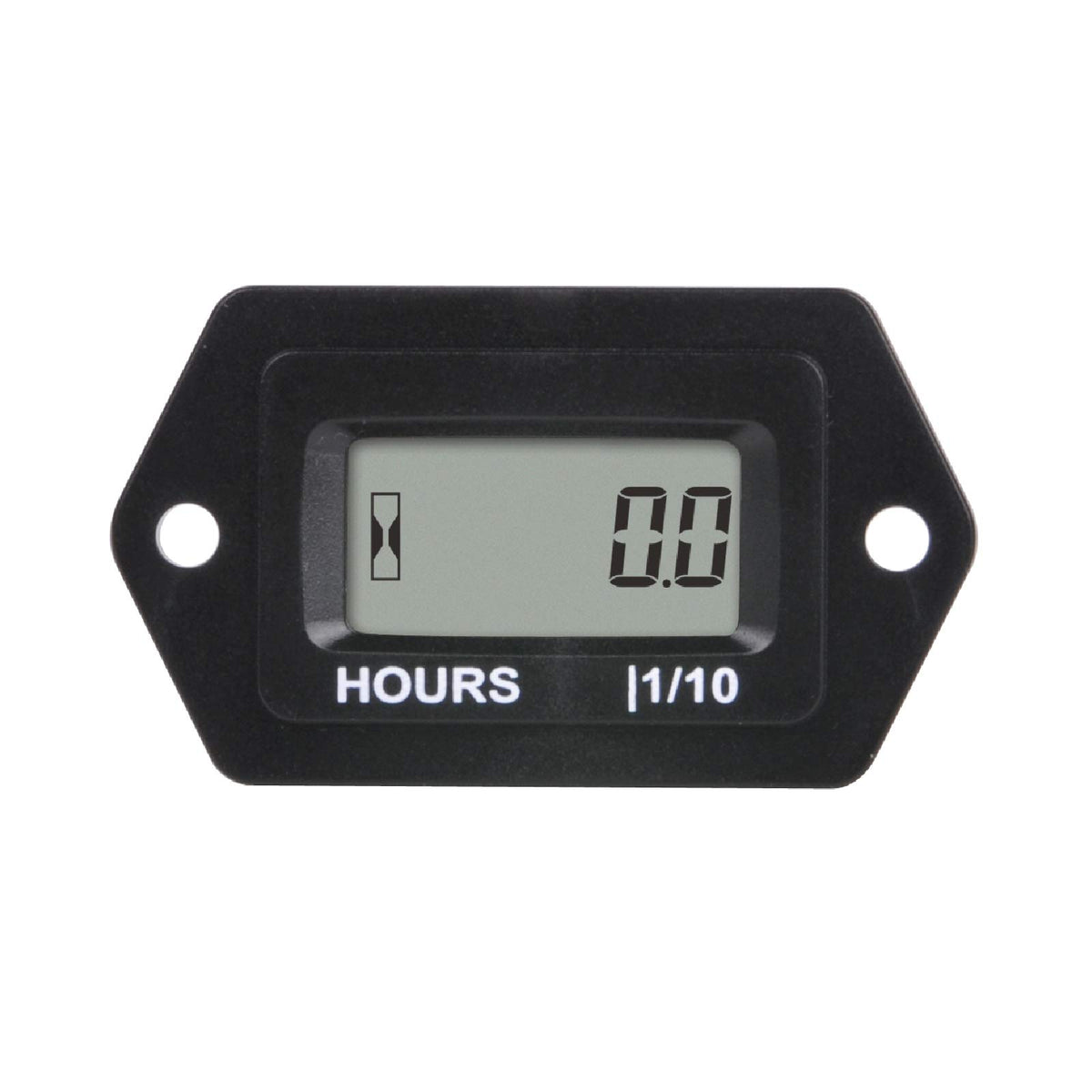 Runleader Digital LCD Hour Meter, AC/DC 5V to 277V ; Use for Riding Lawn Mower ZeroTurn Mower Tractor Generator Club car Golf ca