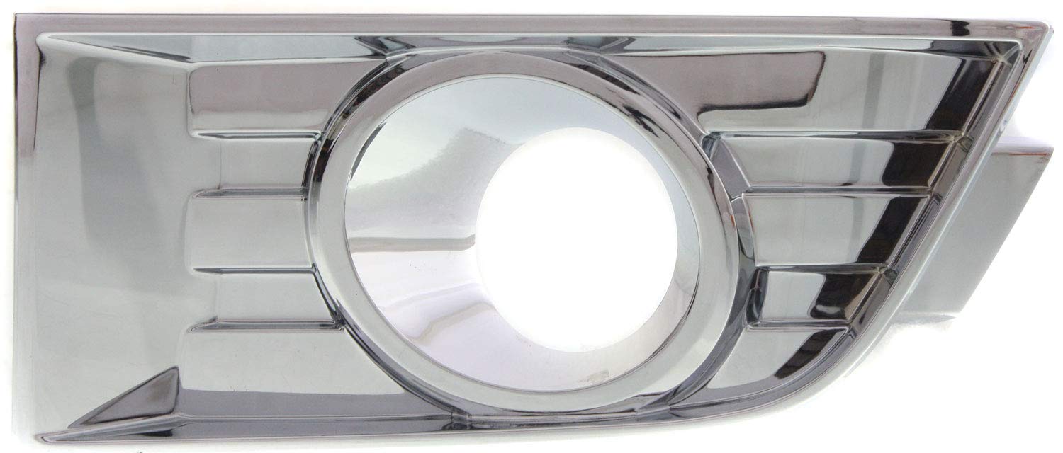 Garage-Pro Fog Light Trim Compatible With 2007-2010 Ford Edge Chrome Front, Driver Side