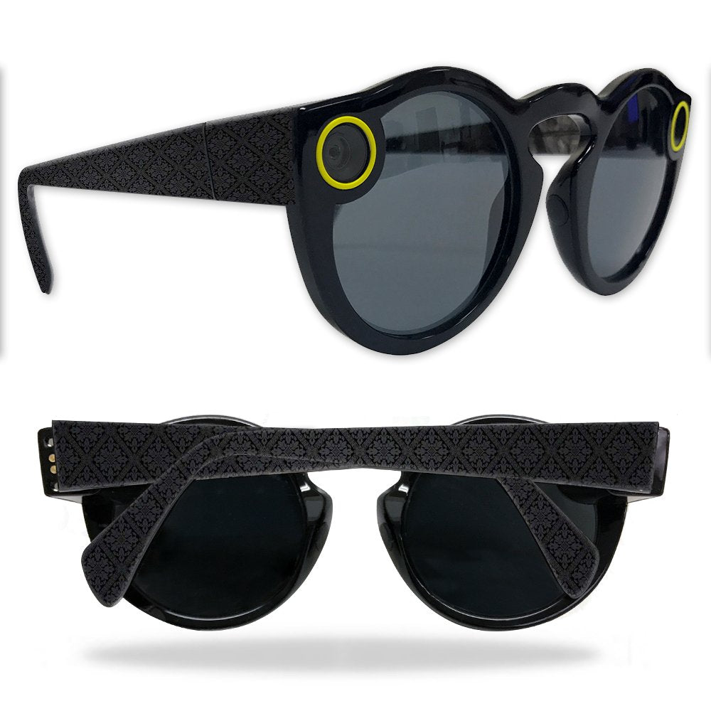 MightySkins Skin Compatible with Snapchat Snapchat Spectacles - Glamorous | Protective  Durable  and Unique Vinyl Decal wrap Cover | Easy to Apply  Remove  and Change Styles | Made in The USA-New