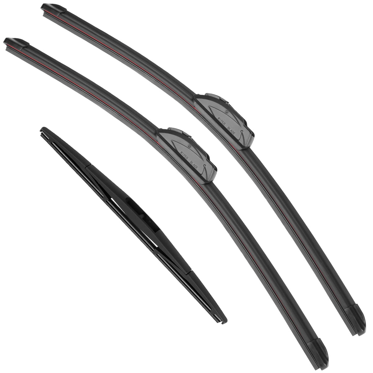 Raintok Windshield Wiper Blades Replacement For Acura Mdx 2007 2008 2009 2010 2011 2012 2013 Original Factory Quality Front Rear