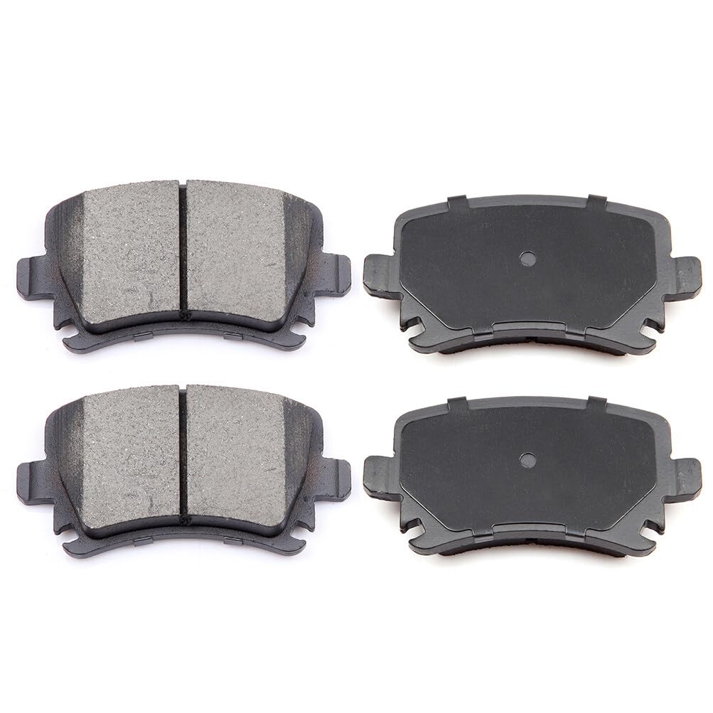 Eccpp D1108-8213 Rear Ceramic Disc Brake Pad Set Fit For Audi A3 2006-2010,For Audi A3 Quattro 2006-2010,For Audi A4 2005-2009,F