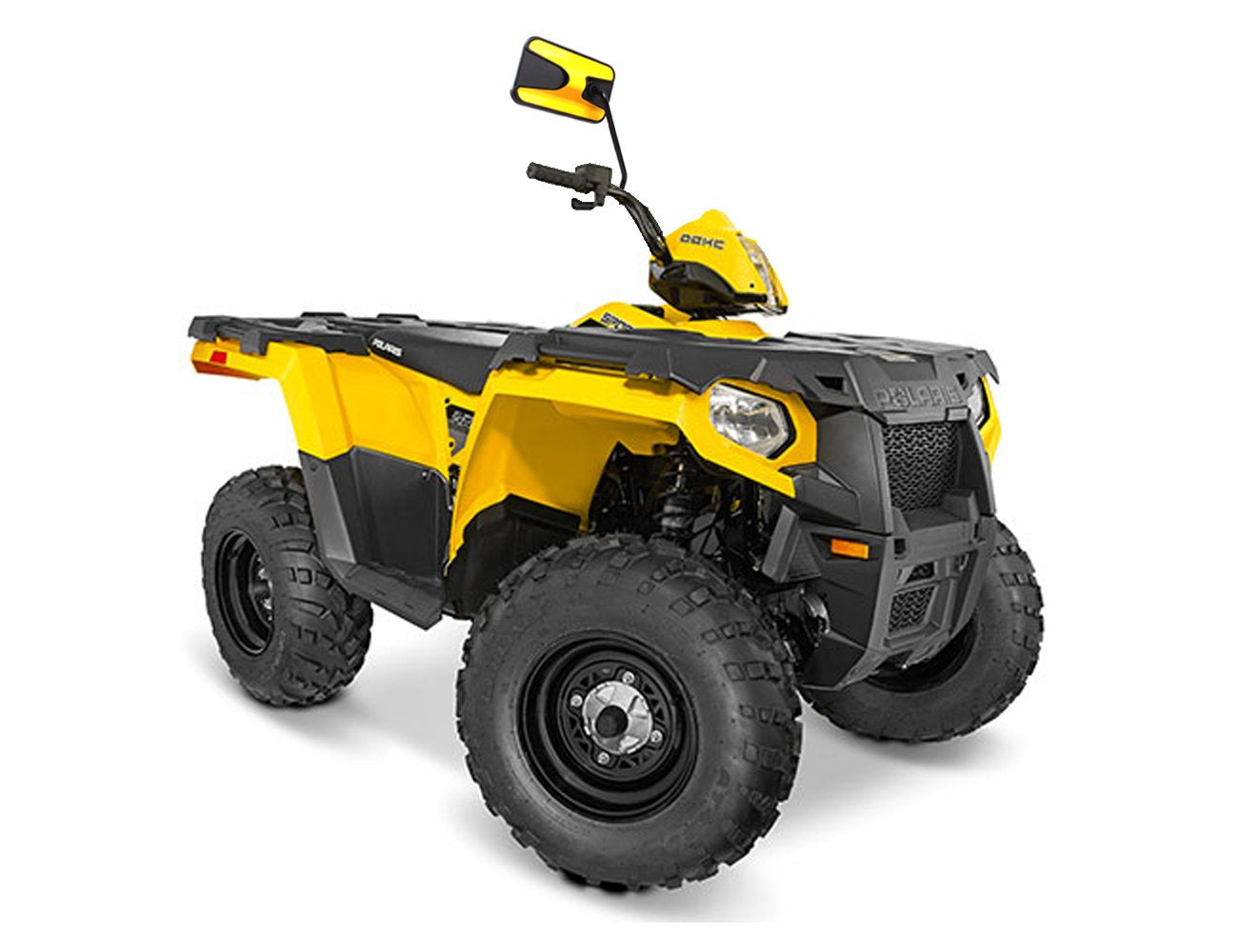 ATV Mirrors, Xislet ATV Rear View Mirrors with Mount Compatible with Honda Rancher Foreman Polaris Sportsman Touring Can-Am Outl