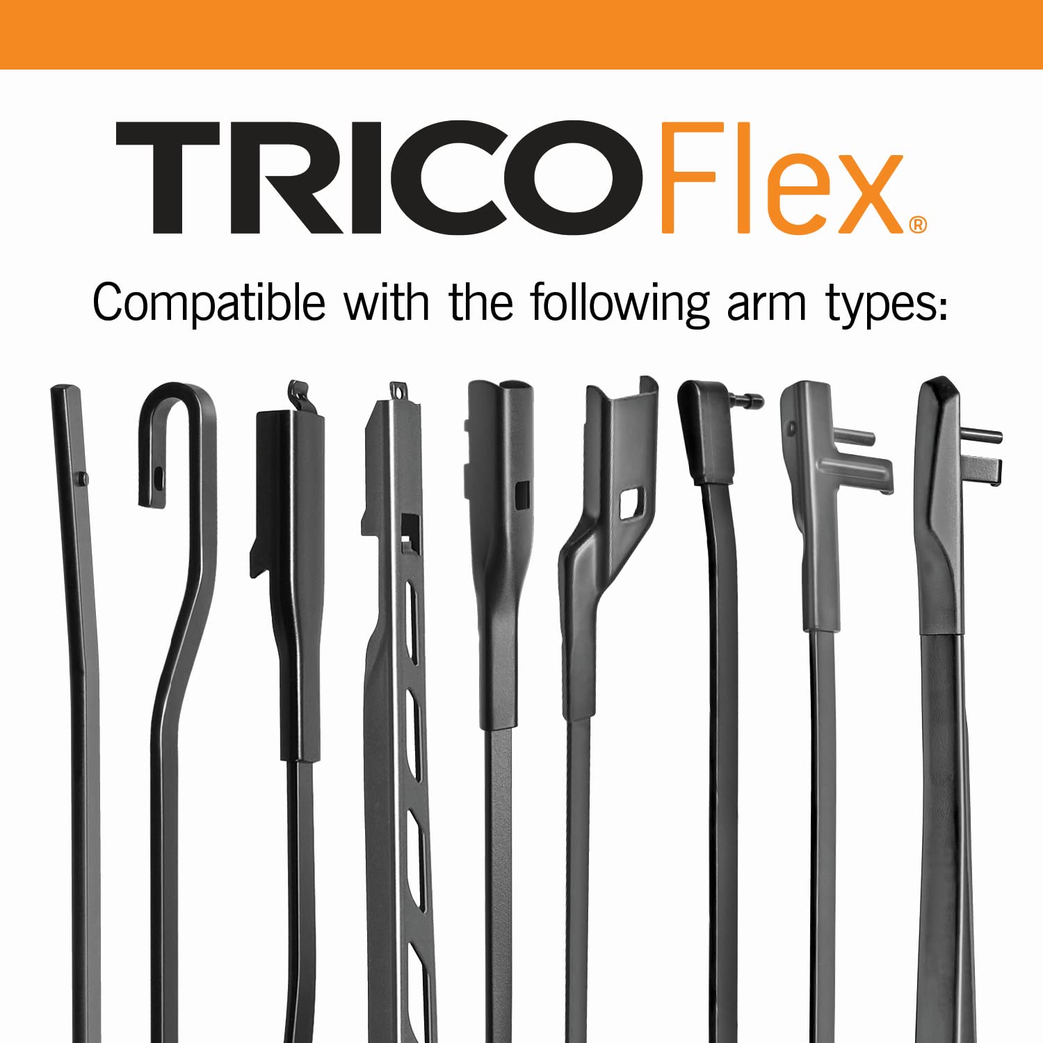 Trico Flex (18-320) 32 Inch Automotive Replacement Windshield Wiper Blades For My Car Super Premium All Weather Beam Blade For S