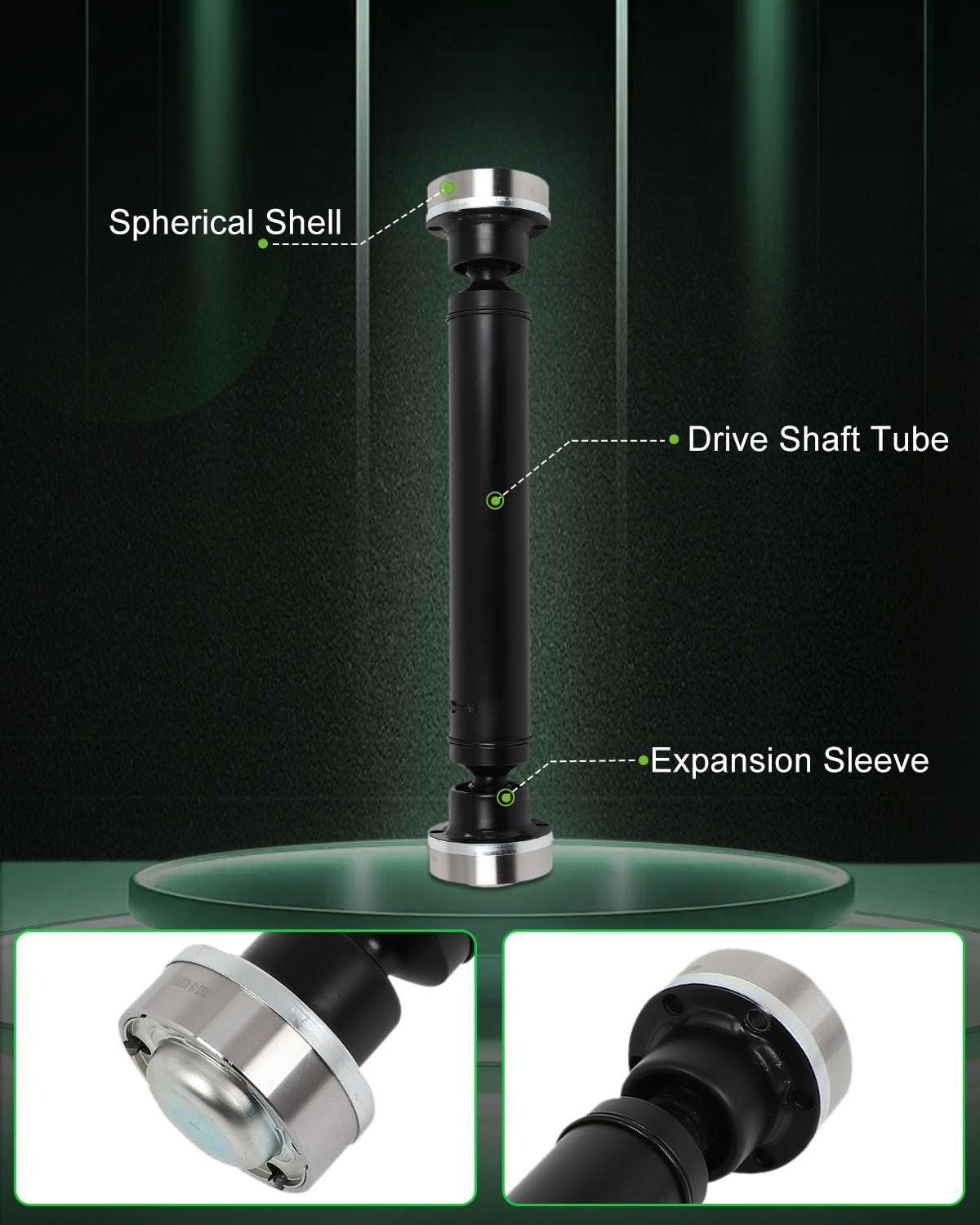 Scitoo?23.75''?Steel Front Driveshaft Assembly Drive Shaft Prop Shaft For Dodge For Durango 2011-2021,For Jeep Grand Cherokee 20