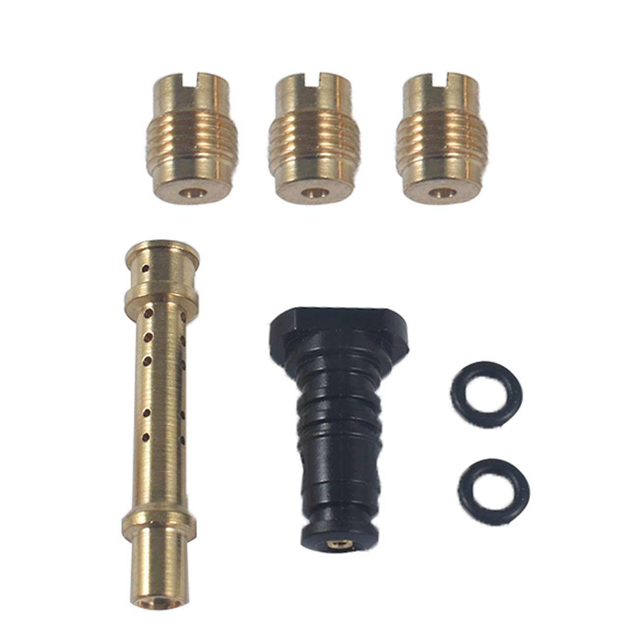 Sjvlxhi Carburetor Carb Jet Kit Aftermarket Replacement For Predator 212Cc Hemi Non-Hemi Carb .035 .036 .037,140 E-Tube,Cover.