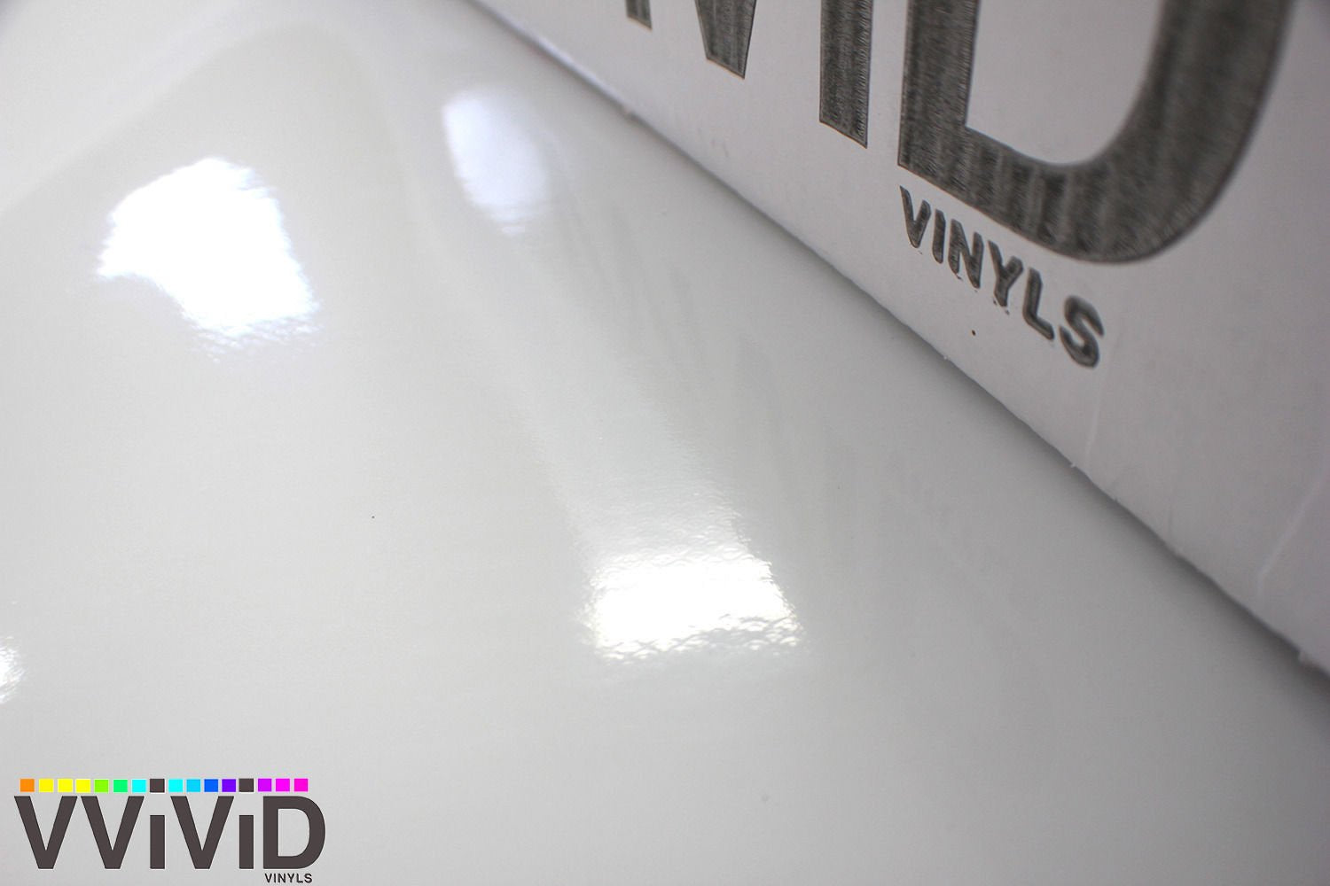 Vvivid White Gloss 60 Inch X 3Ft Car Wrap Vinyl Roll With Air Release 3Mil-Vvivid8
