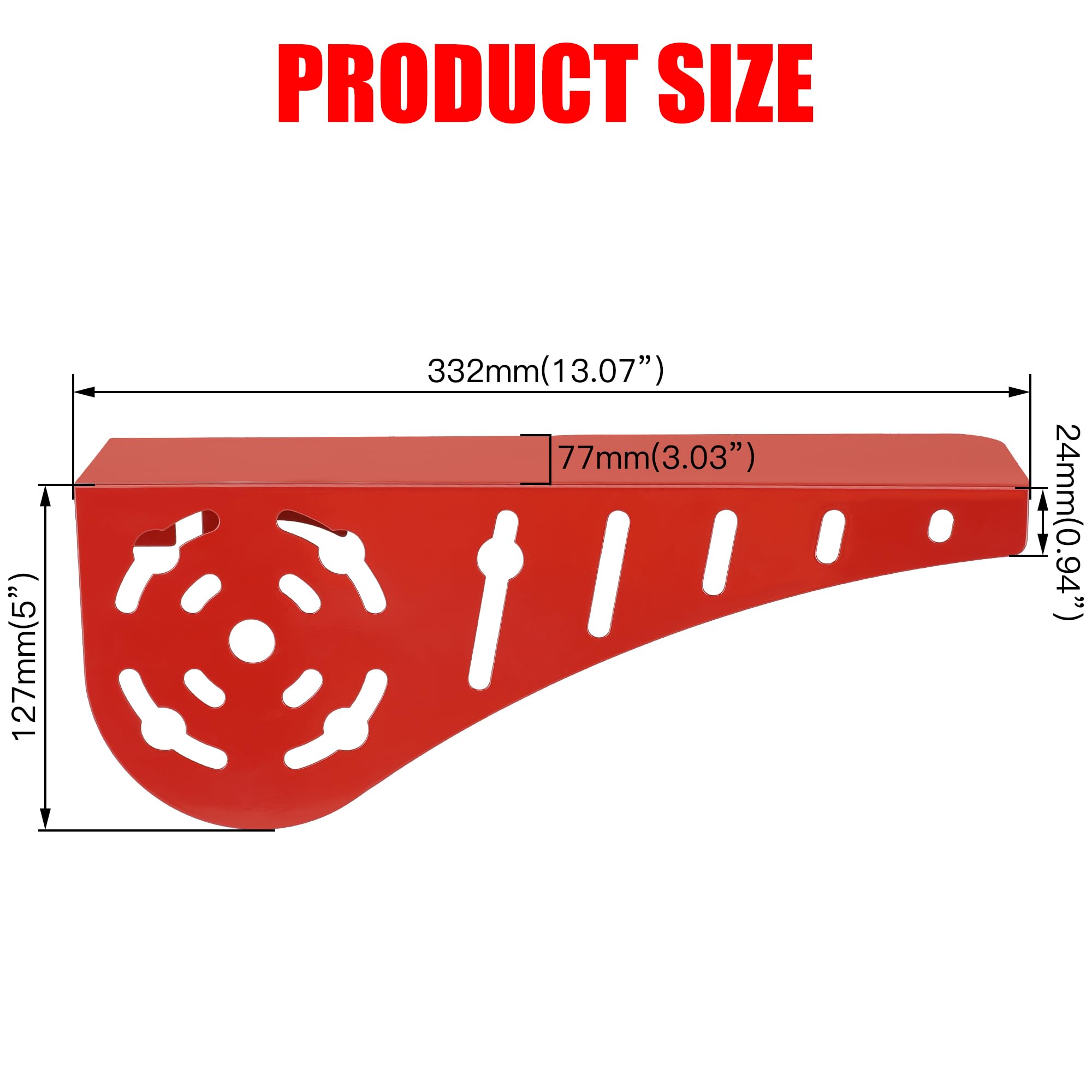 Grehua Mini Bike Chain Guard Clutch Cover For Predator 212Cc 79Cc 6.5Hp 7.0Hp Clone Engine Coleman Ct200U Bt200X Ct100U Baja Doodlebug Db30 Motovox Mbx10 Mbx11 Trailmaster Mb200 Minibike Parts Red