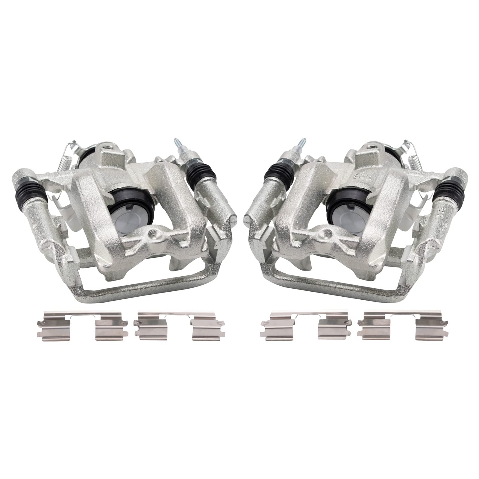 Trq Rear Brake Caliper Set Compatible With 2011-2015 Chevrolet Cruze 2016 Cruze Limited