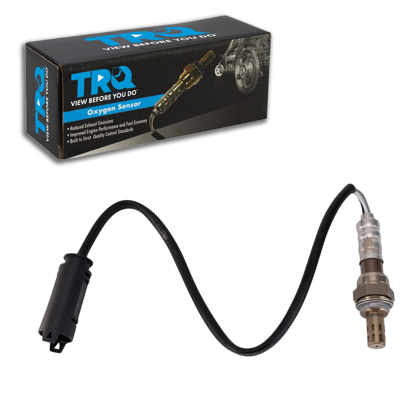 Trq O2 Oxygen Sensor Compatible With 2004-2005 Bmw 545I 645Ci 2002-2005 745I 745Li 2004-2006 760I 2003-2006 760Li 2007-2008 Alpi