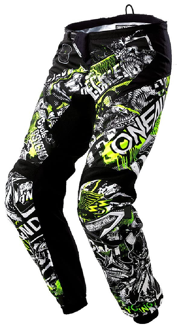 Oneal 2021 Element Attack Pants - Black/Hi-Viz - 34