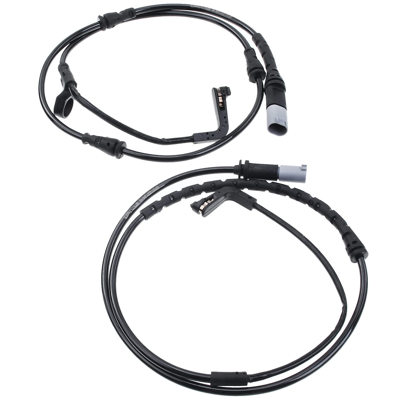 A-Premium Disc Brake Pad Wear Sensors Compatible with BMW X5 2007-2010 X6 2008-2011 Front and Rear Driver and Passenger Side 2-PC Set