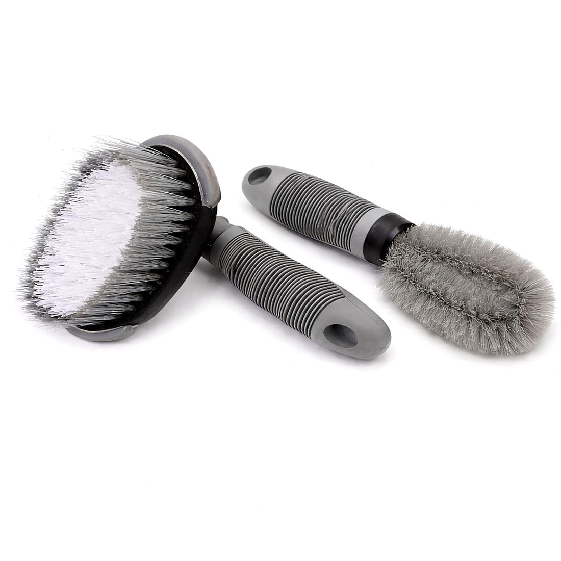 2 Pcs Brush Tire Cleaning Brush Brush for Cleaning Car Wheel Hub Wheel Tire Rim Scrub Brush Hub Clean Wash Useful Brush Car Truc