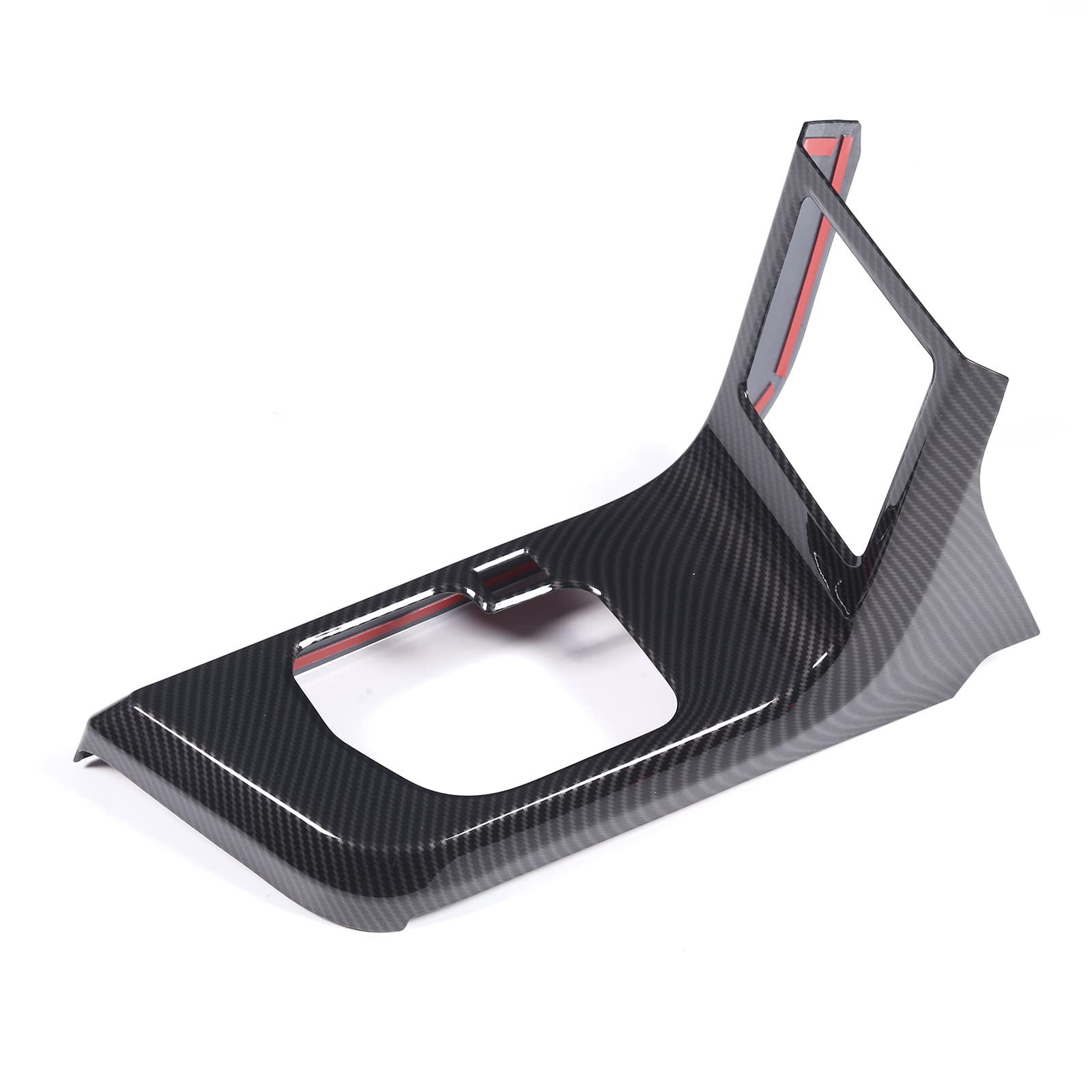 Abs Car Central Control Gear Shift Panel Trim Frame For Toyota Tundra 2007 2008 2009 2010 2011 2012 2013 Car Accessories (Carbon Fiber)