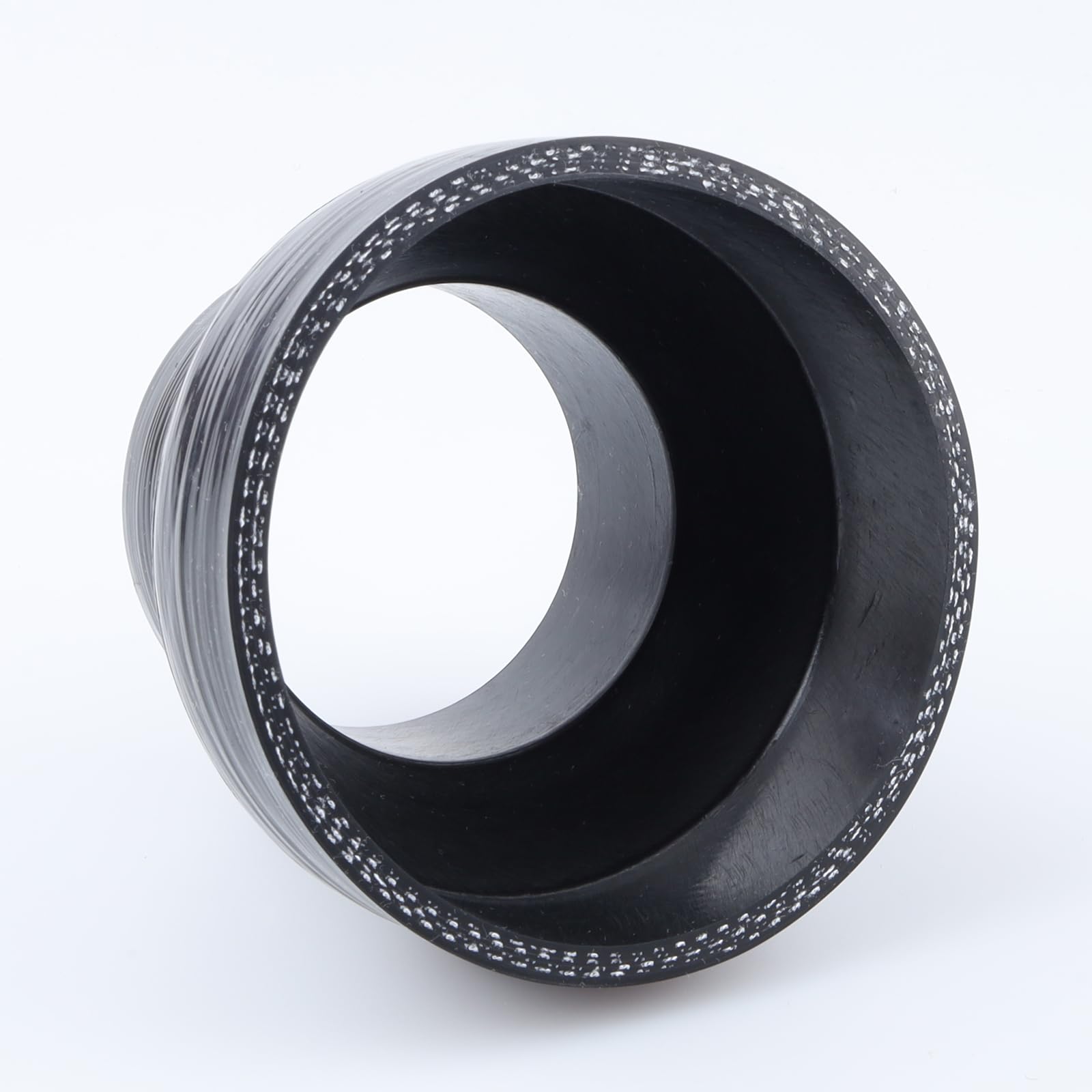 Ac Performance Id 3.5'' To 2.5'' (89Mm To 63Mm) Silicone Hose Straight Reducer 4-Ply Reinforced Black, 3'' Length
