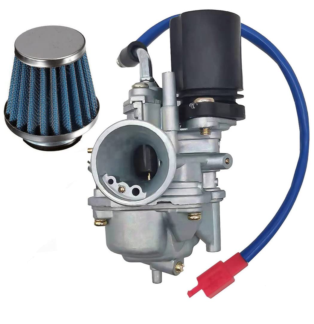 Carburetor & Air Filter Fits for Polaris Sportsman Predator Scrambler 50 90 , Replace for 2 Stroke Dinli Yerf dog Eton 50cc 70cc