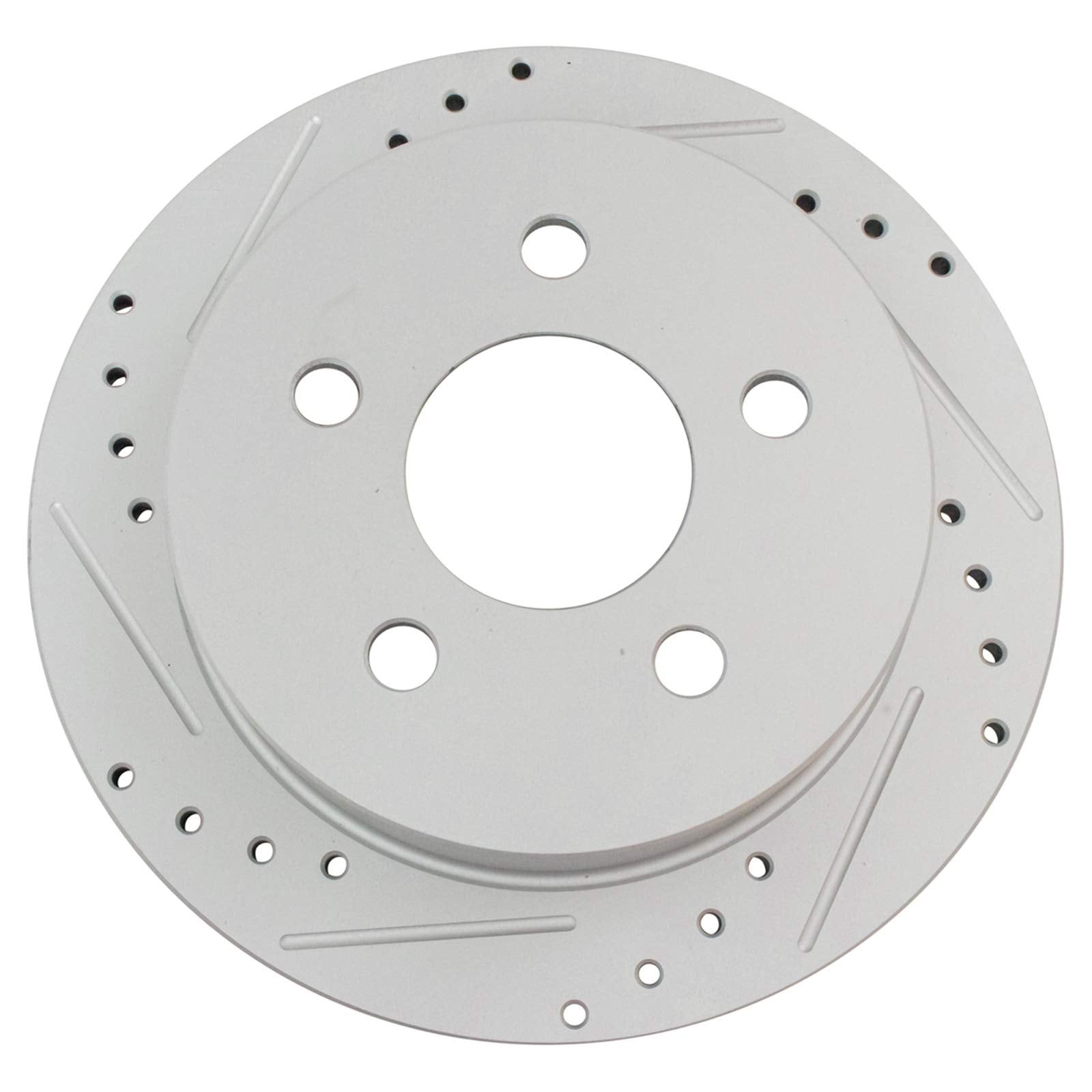 Trq Rear Performance Brake Rotor Drilled Slotted Pair Set For Alero/Century/Grand Am/Grand Prix/Impala/Intrigue/Montana/Monte Ca