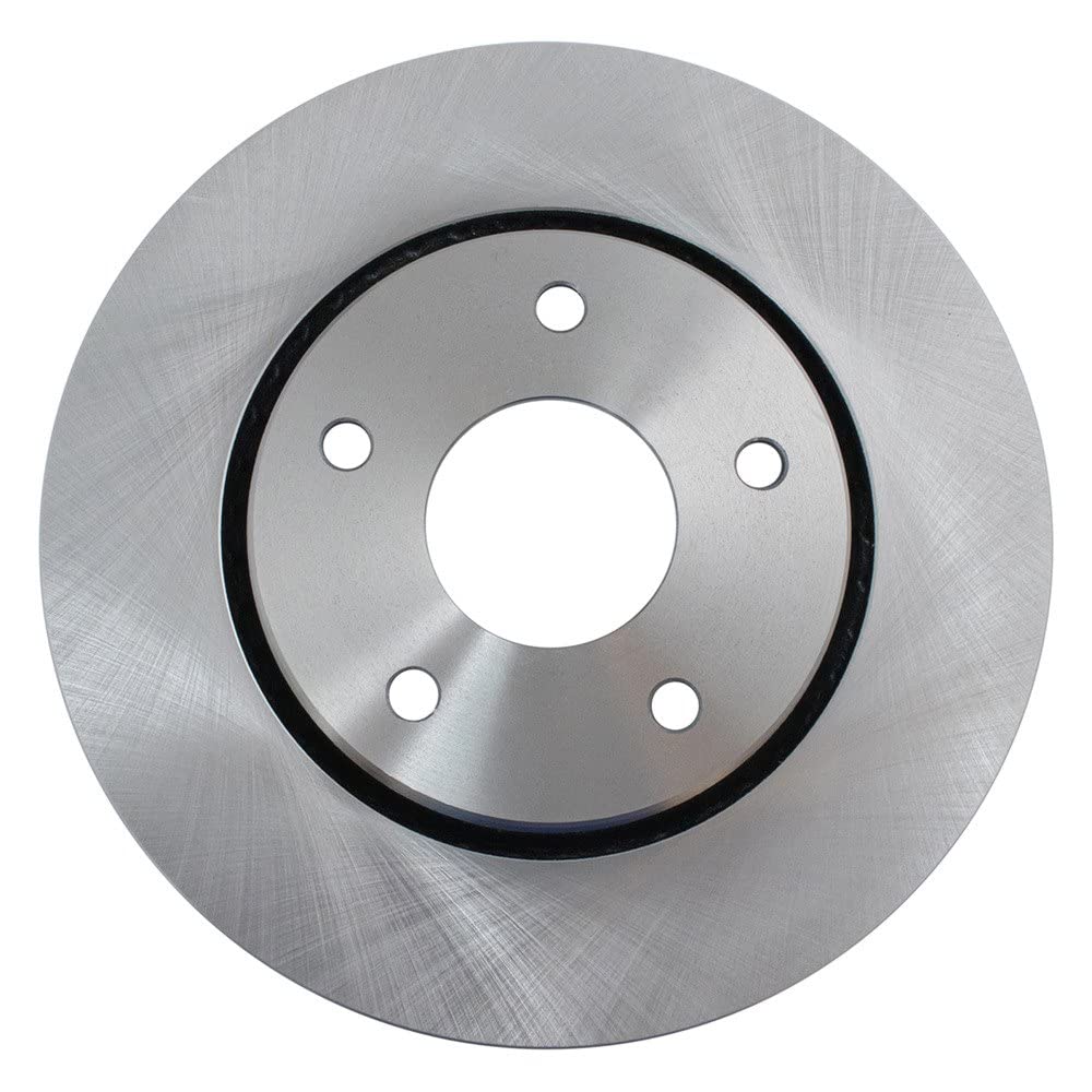 Trq Front Brake Rotors Set Driver & Passenger Side Compatible With 2008-2016 Chrysler Town & Country Dodge Grand Caravan 2009-20