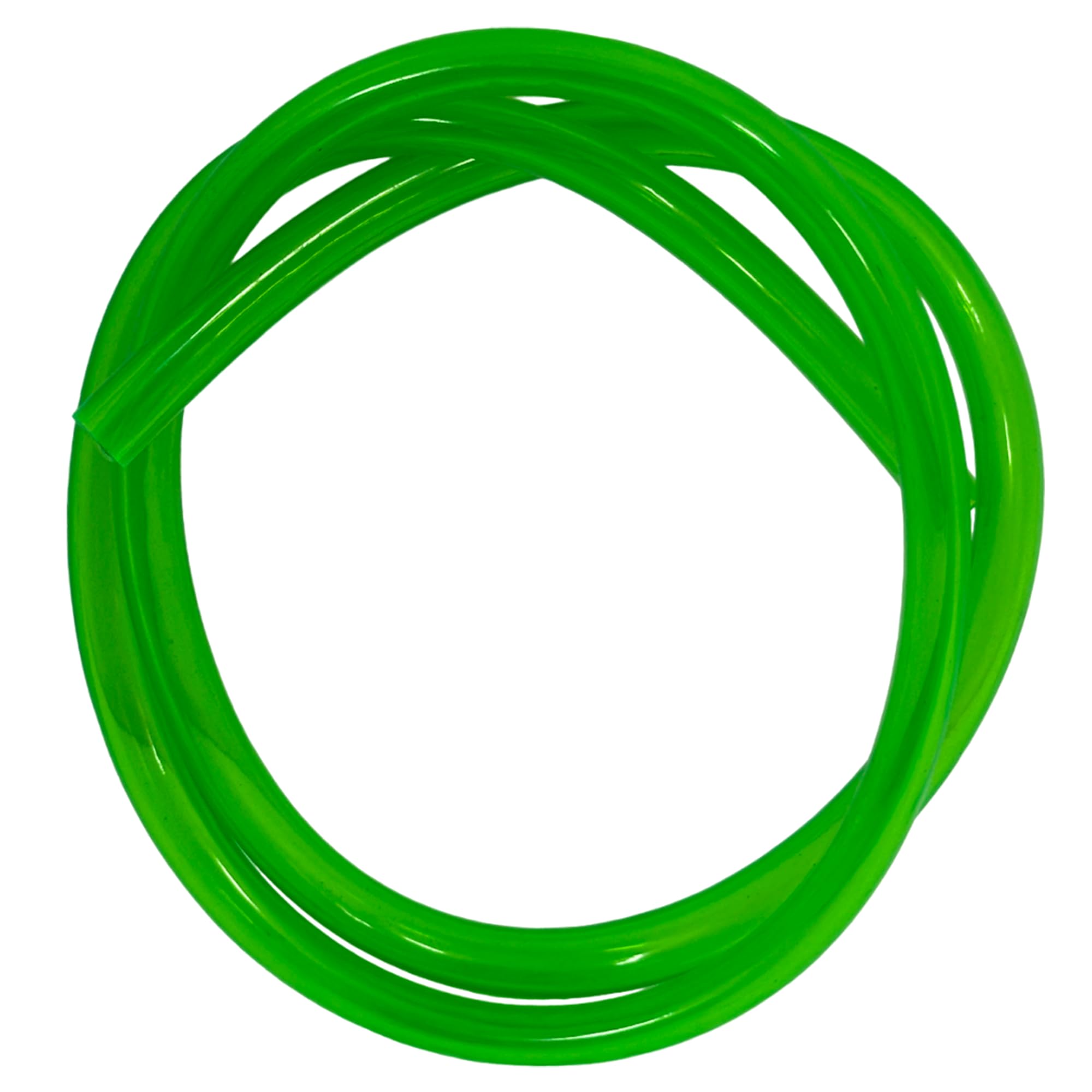 Outlaw Racing Or2096Gn Polyurethane Carburetor Carb Vent Line Hose Tube Overflow Tubing - 5' Feet Long 1/8' Inch Inner Diameter - Motorcycle Atv Dirt Bike Snowmobile Pwc Jetski (Green)