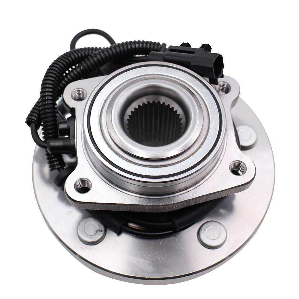 Parod 2Pcs 513273 Front Wheel Hub & Bearing Assembly Compatible With 2008-2016 Chrysler Town & Country, Dodge Grand Caravan, 2009-2014 Vw Routan, 5 Lugs W/Abs