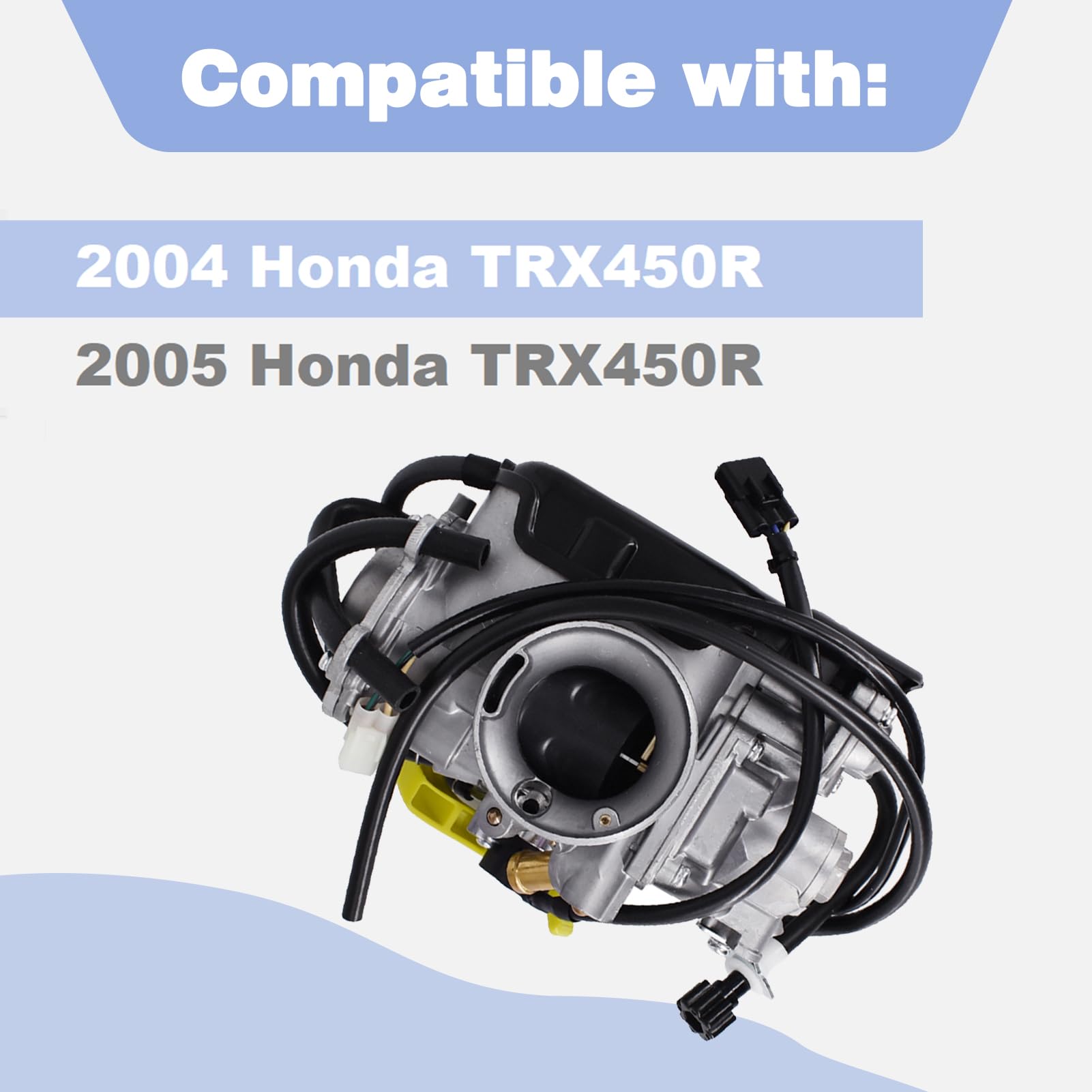 Carburetor For 2004 2005 Honda Trx450R Trx 450R Carb Assembly Replaces 16100-Hp1-673