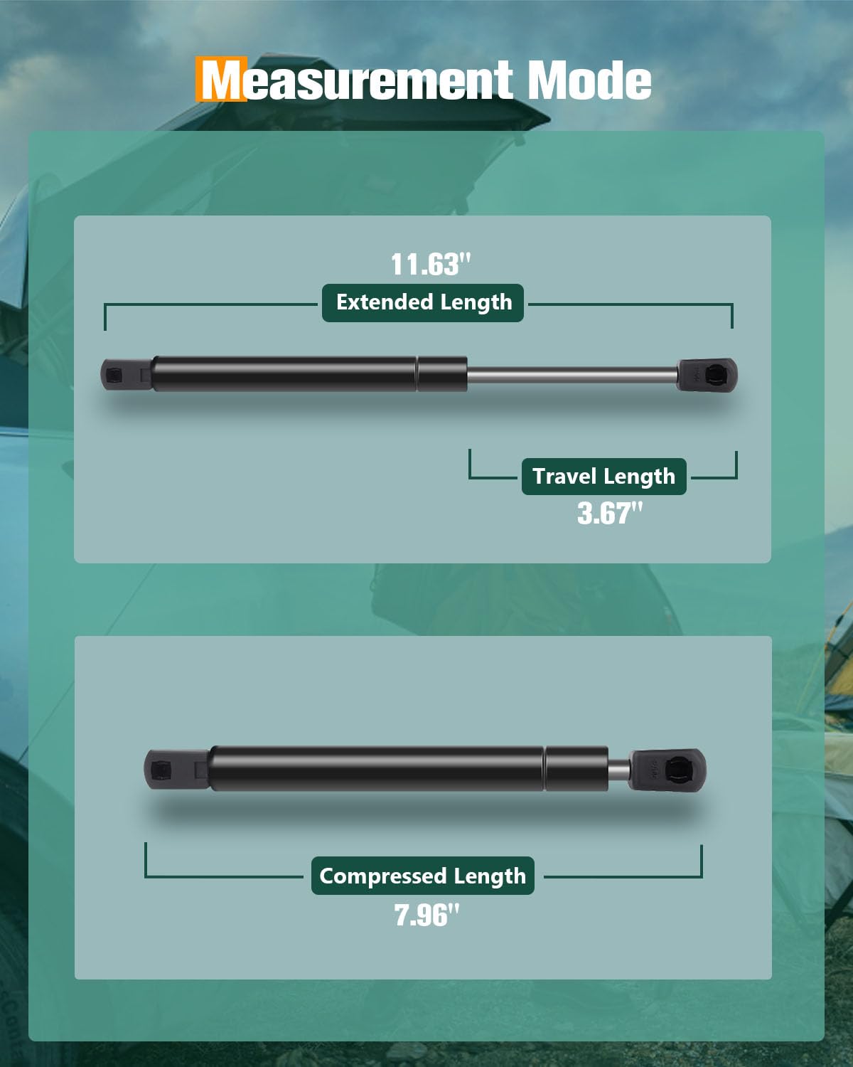 Scitoo Trunk Lift Supports Replacement Struts Gas Springs Shocks Fit For Buick Century 2000-2005,For Buick Regal 1999-2004,For O