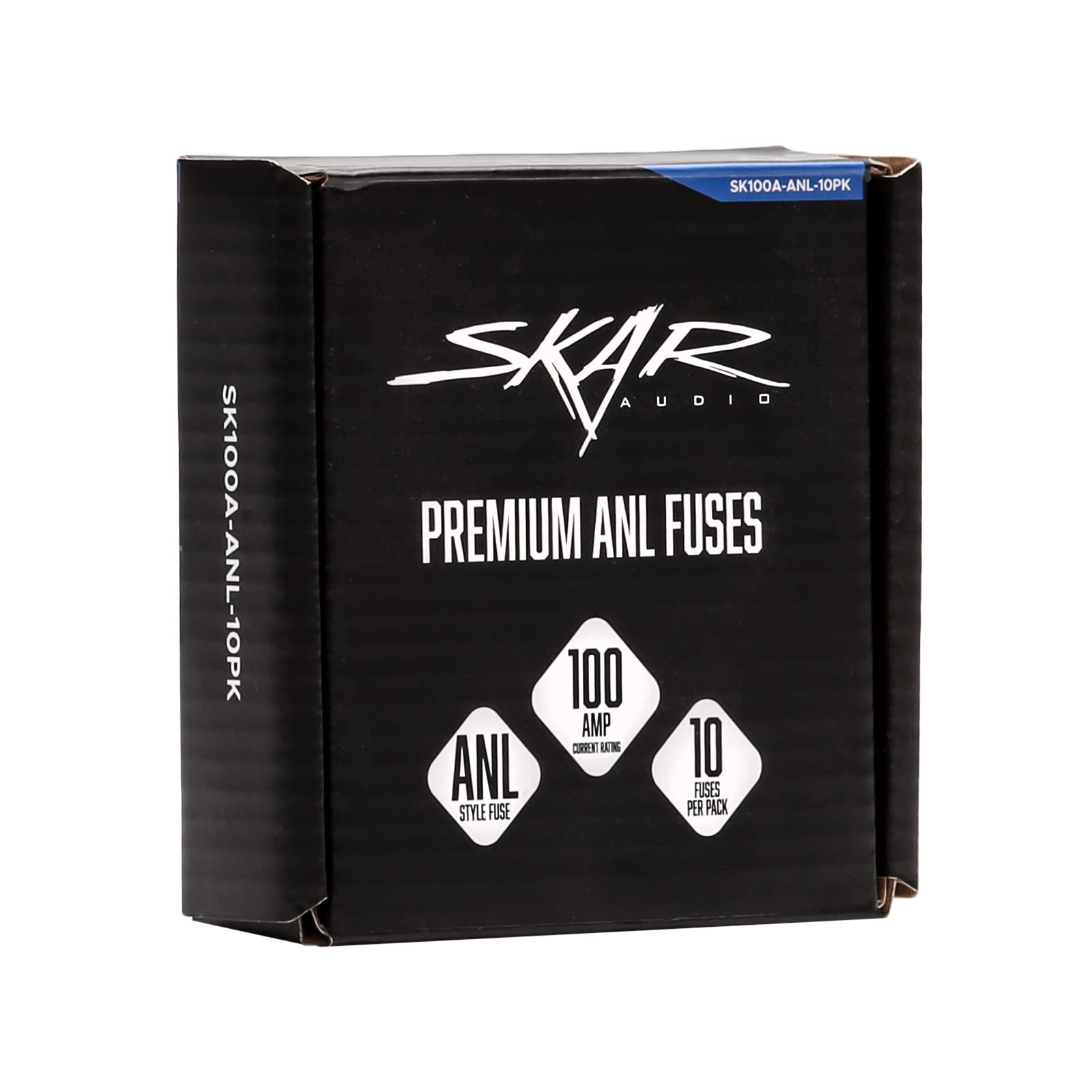 Skar Audio 100 Amp Nickel Plated ANL Fuses (10 Pack) - SK100A-ANL-10PK