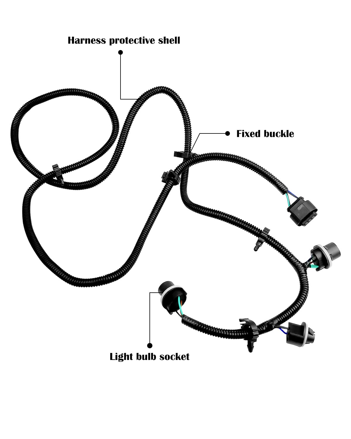 22869169 Tail Light Lamp Wiring Harness Fit For Chevrolet Silverado 1500 2014 2015, Fit For Chevrolet Silverado 2500 3500 2015,