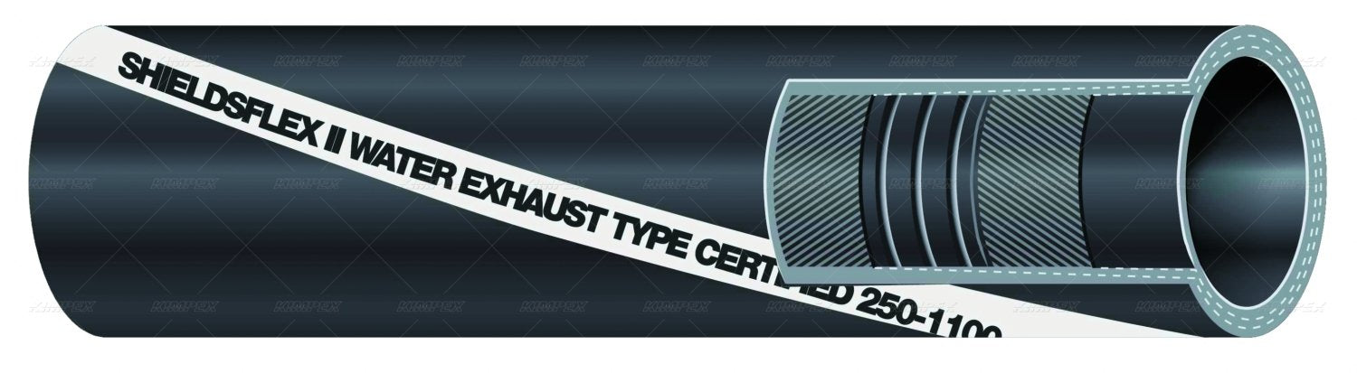 Sierra 116-250-1004 1'' Shields Flex Water/Exhaust, 1 Pack