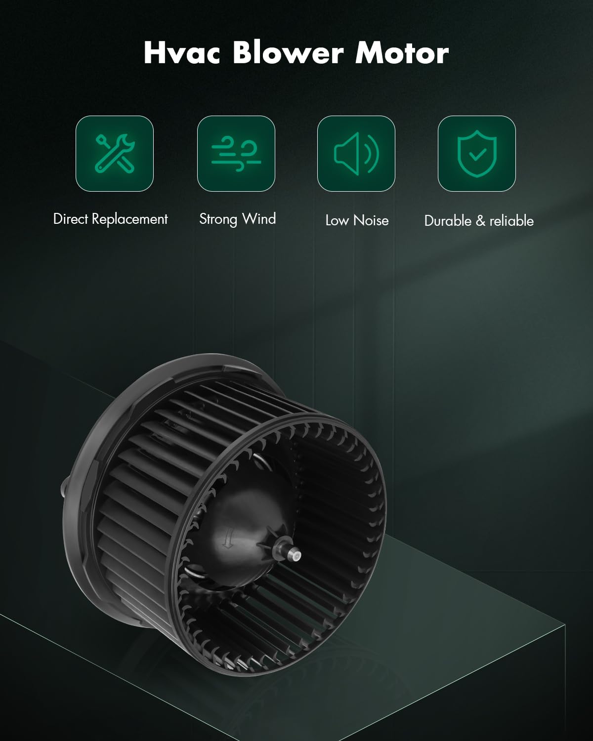 Scitoo Hvac Heater Blower Motor With Fan Cage Front 700274 For Ford 2012-2017,For Lincoln 2012-2017