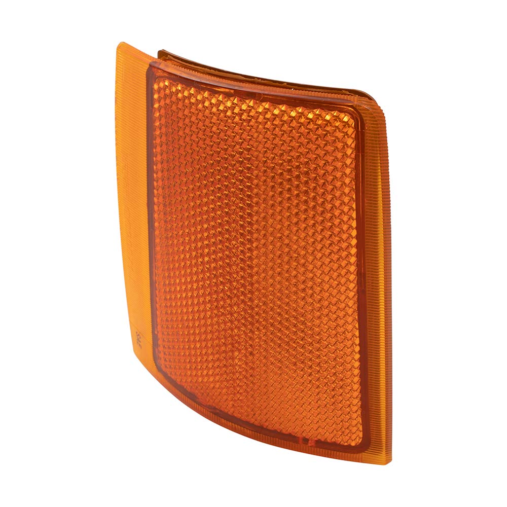 Brock Aftermarket Replacement Driver Left Upper Side Marker Light Unit Compatible With 1994-2002 Gmc C/K Pickup
