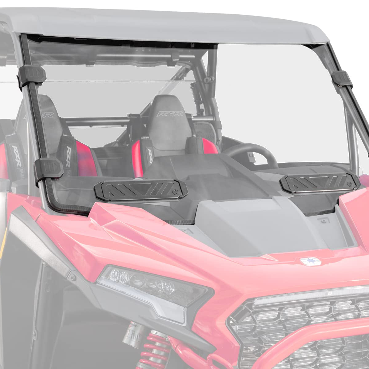 Superatv Vented Clear Standard Polycarbonate Windshield For 2024+ Polaris Rzr Xp WBCARB0C71NN954