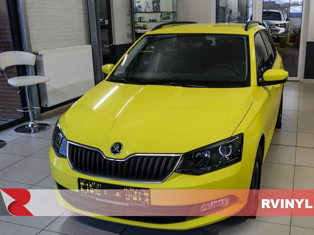 Avery Dennison Sw900 236-O In Gloss Ambulance Yellow - Dual Layered Supreme Wrapping Film - 108'' X 60'' - Car Vinyl Vehicle She