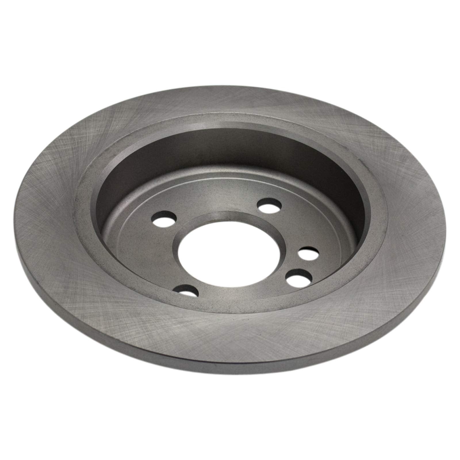 Trq Rear Brake Pad & Rotor Kit Brake Pads Brake Rotor Semi-Metallic Compatible With 2007-2008 Mini Cooper