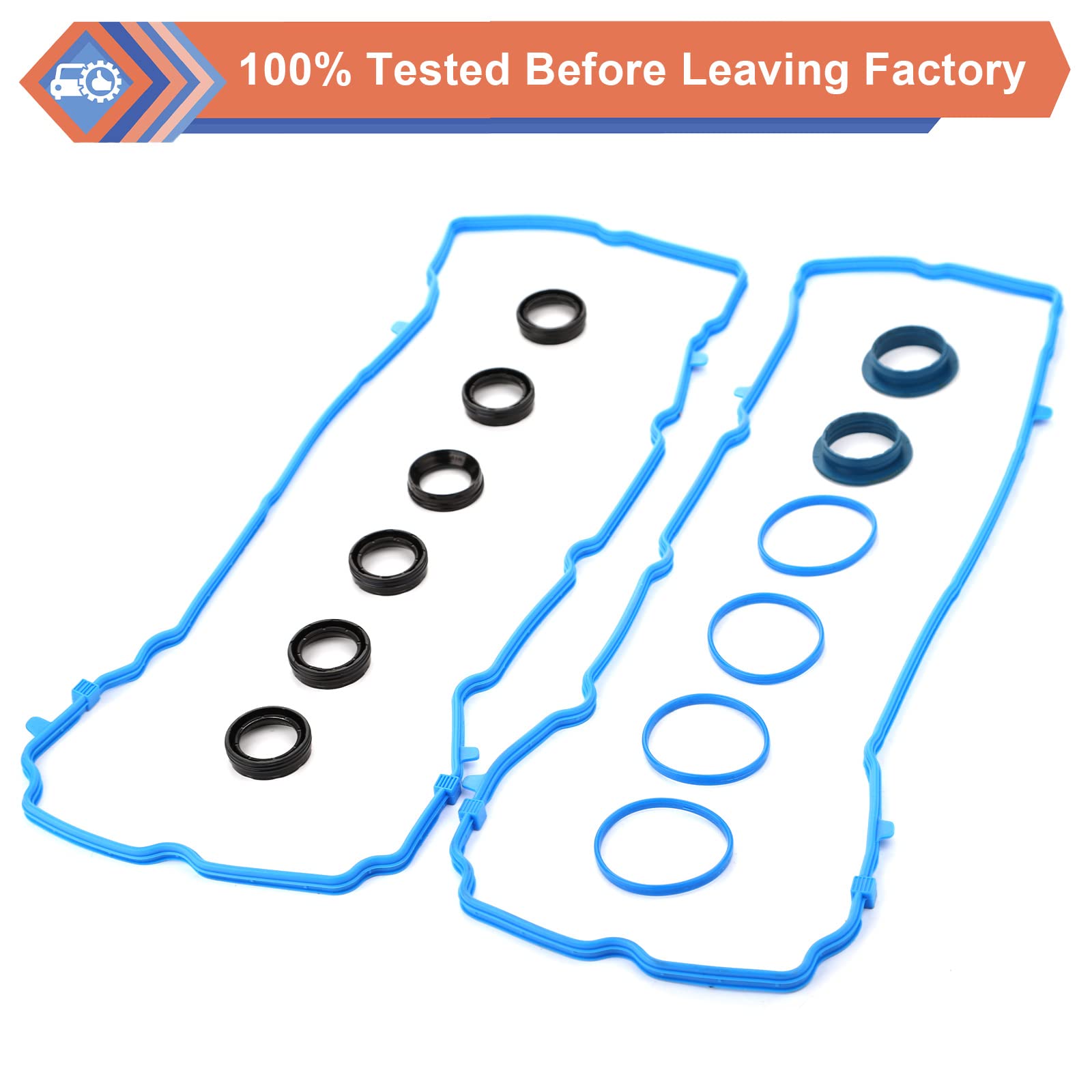 ZONFANT Valve Cover Gasket Set, Compatible with 2011-2020 Dodge Charger Grand Caravan Durango Challenger Avenger, Ram 1500 ProMa