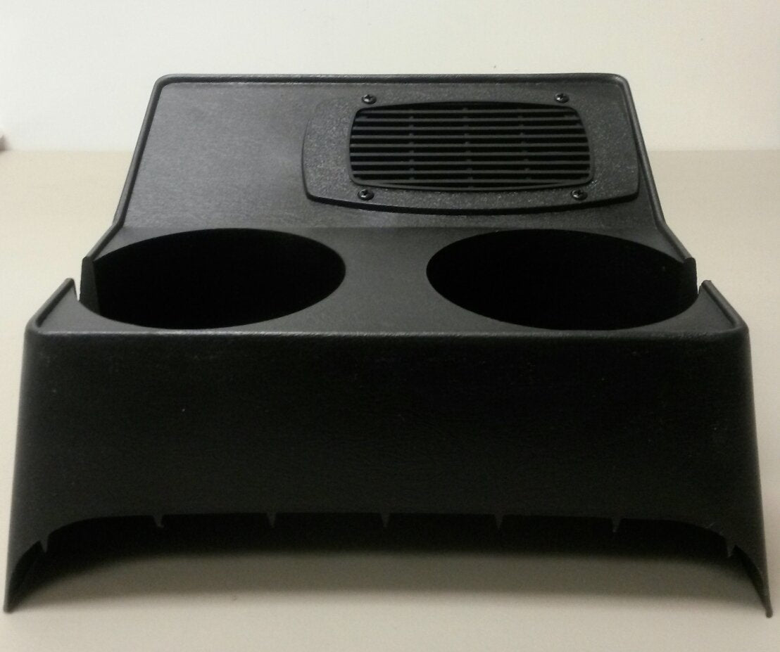 Workman Cb Radio Hump Mount With Speaker And Cup Holders