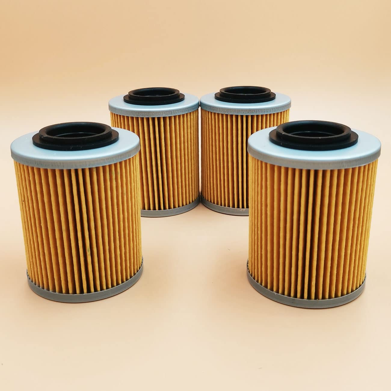 4Pcs Oil Filters For Cfmoto 0800-011300 Cforce Zforce Uforce 400 500 600 800 900 950 1000