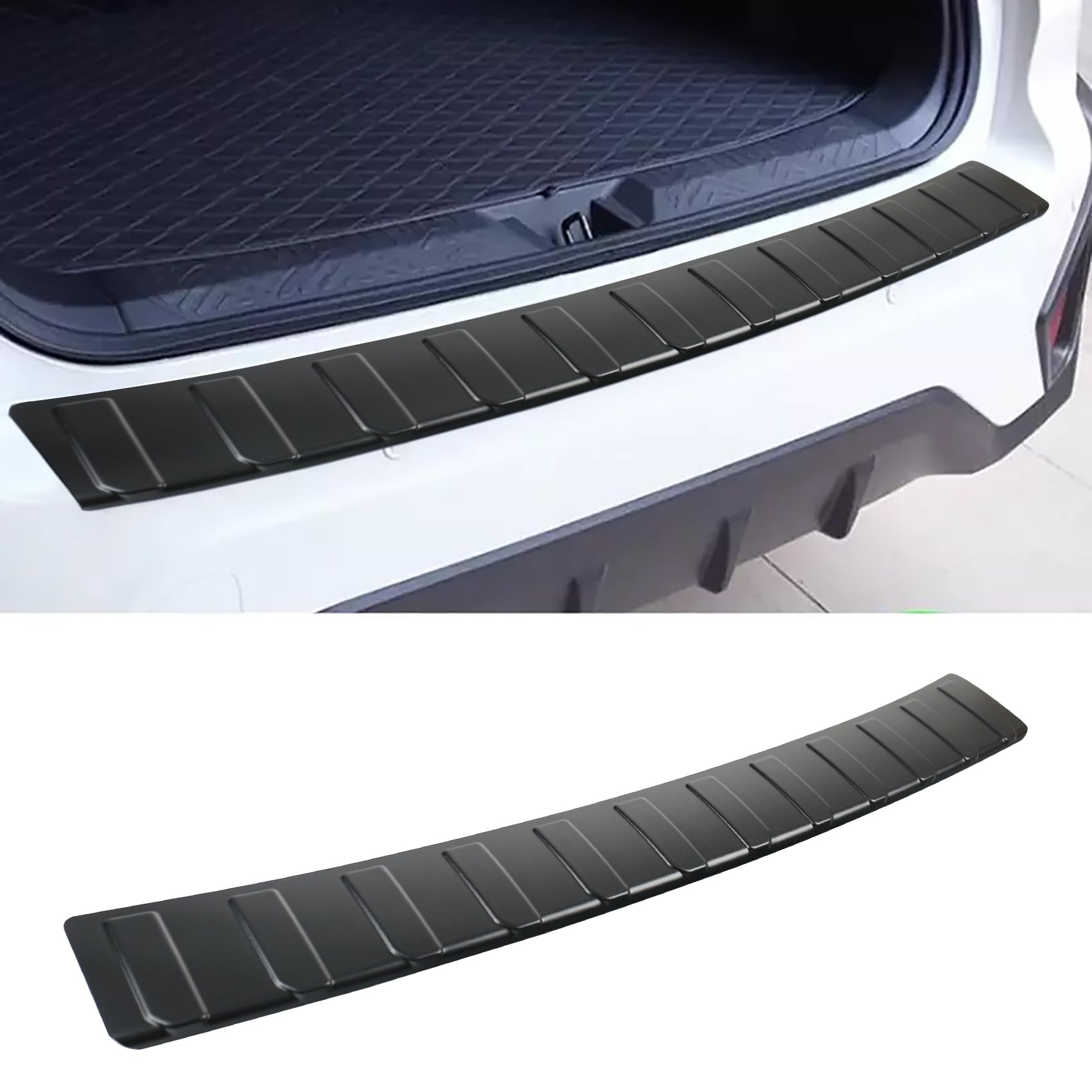 Exterior Rear Bumper Guard Protector for Car Non-Slip Scratch-Resistant Trunk Door Protector for Outback 2021-2025 Accessories (