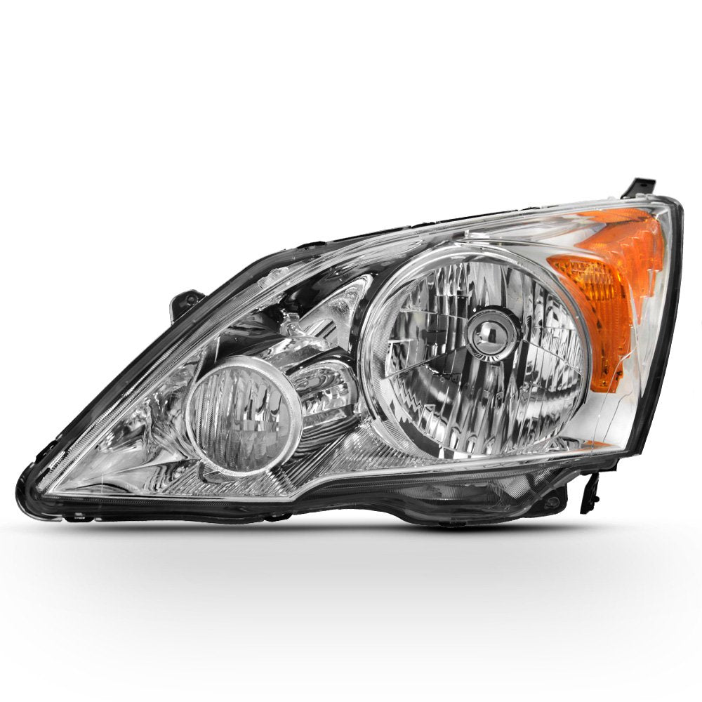 Acanii - For 2007-2011 Honda Cr-V Crv Headlight Headlamp Front Light Lamp Assembly Replacement - Left Driver Side Only
