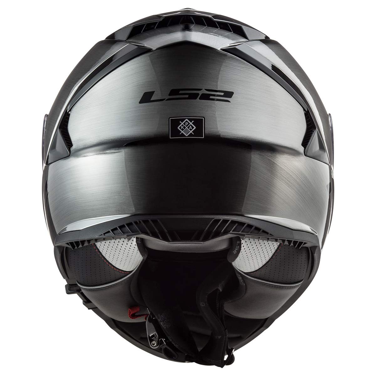 Ls2 Helmets Assault Full Face Motorcycle Helmet W/Sunshield (Brushed Alloy - 2X-Large)
