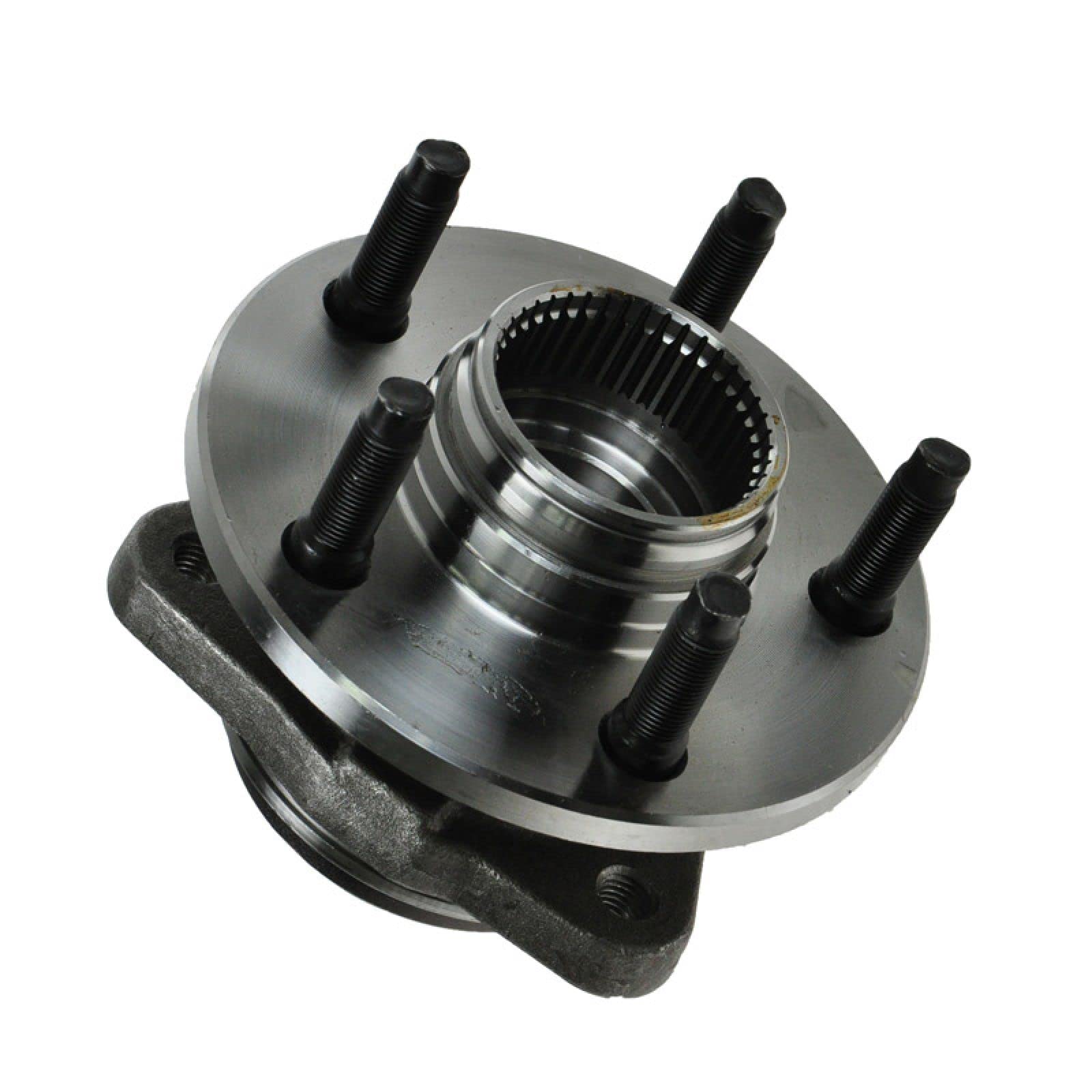 Trq Front Rear Wheel Bearing & Hub Assembly 4Wd With Abs Sensor Compatible With 1998-2000 Ford Ranger Mazda B3000 B4000