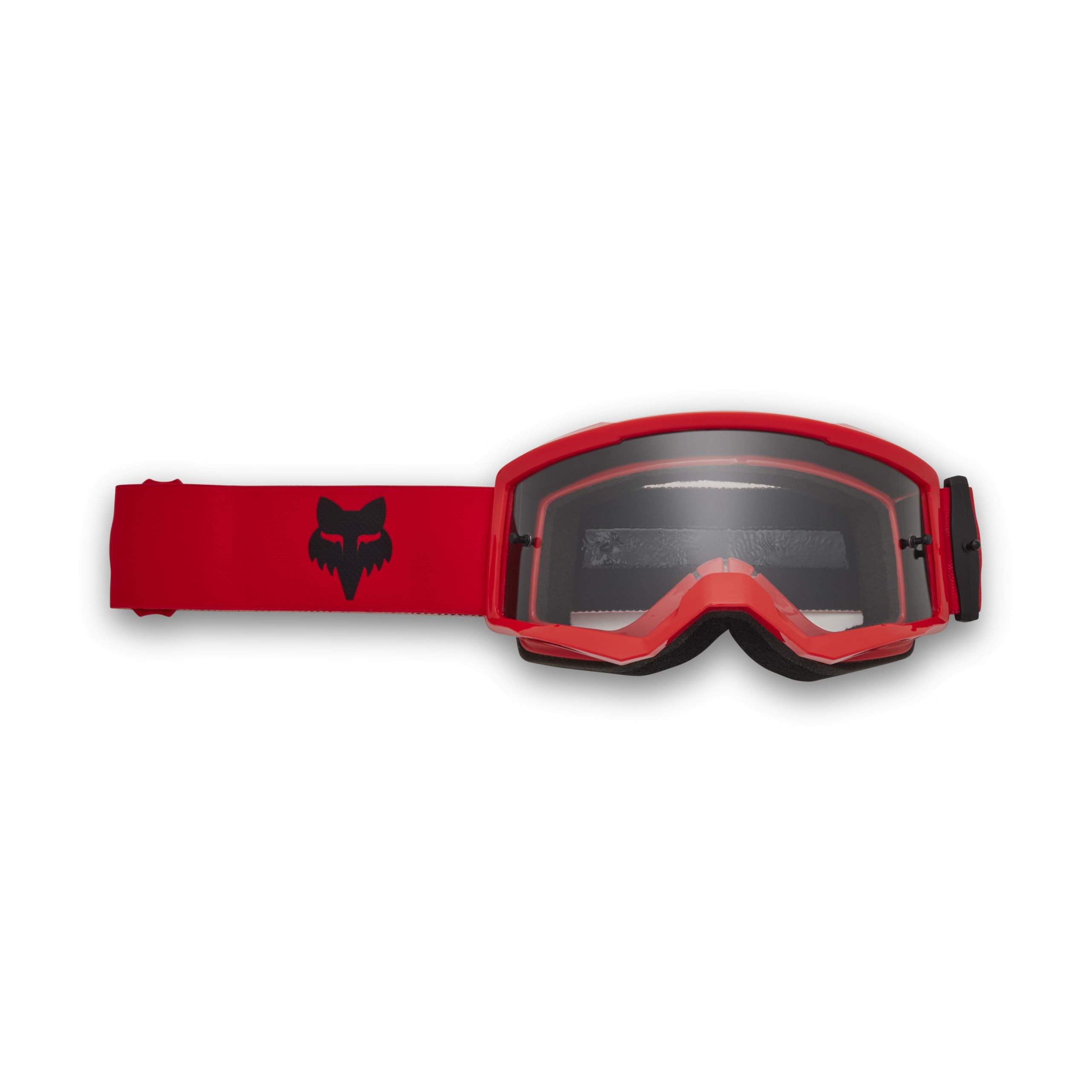 Fox Racing Youth Main Motocross Dirt Bike Goggle, Fluorescent Red, One Size